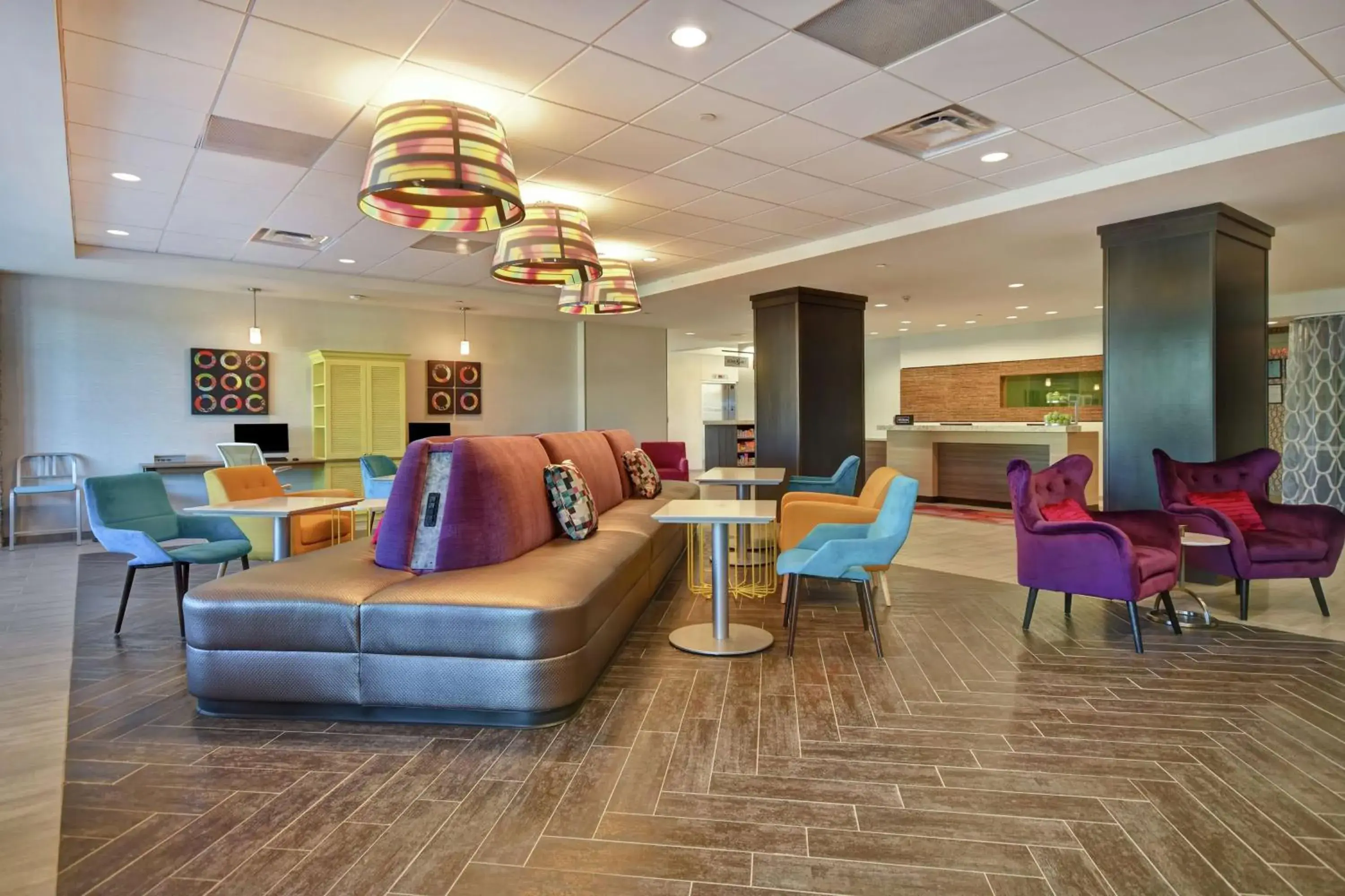 Lobby or reception in Home 2 Suites By Hilton Dothan Lobby or reception in Home 2 Suites By Hilton Dothan
