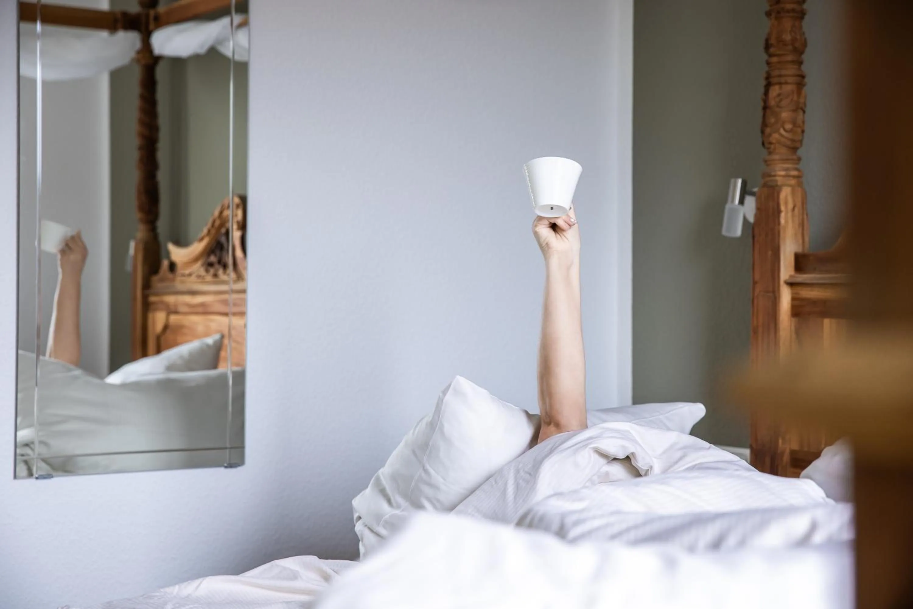 Bed in Hotel Bannewitz B&B