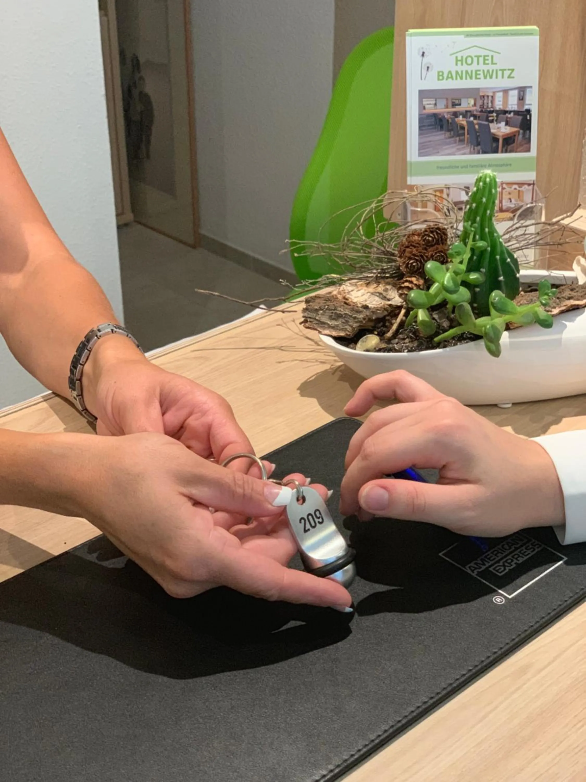 Lobby or reception in Hotel Bannewitz B&B