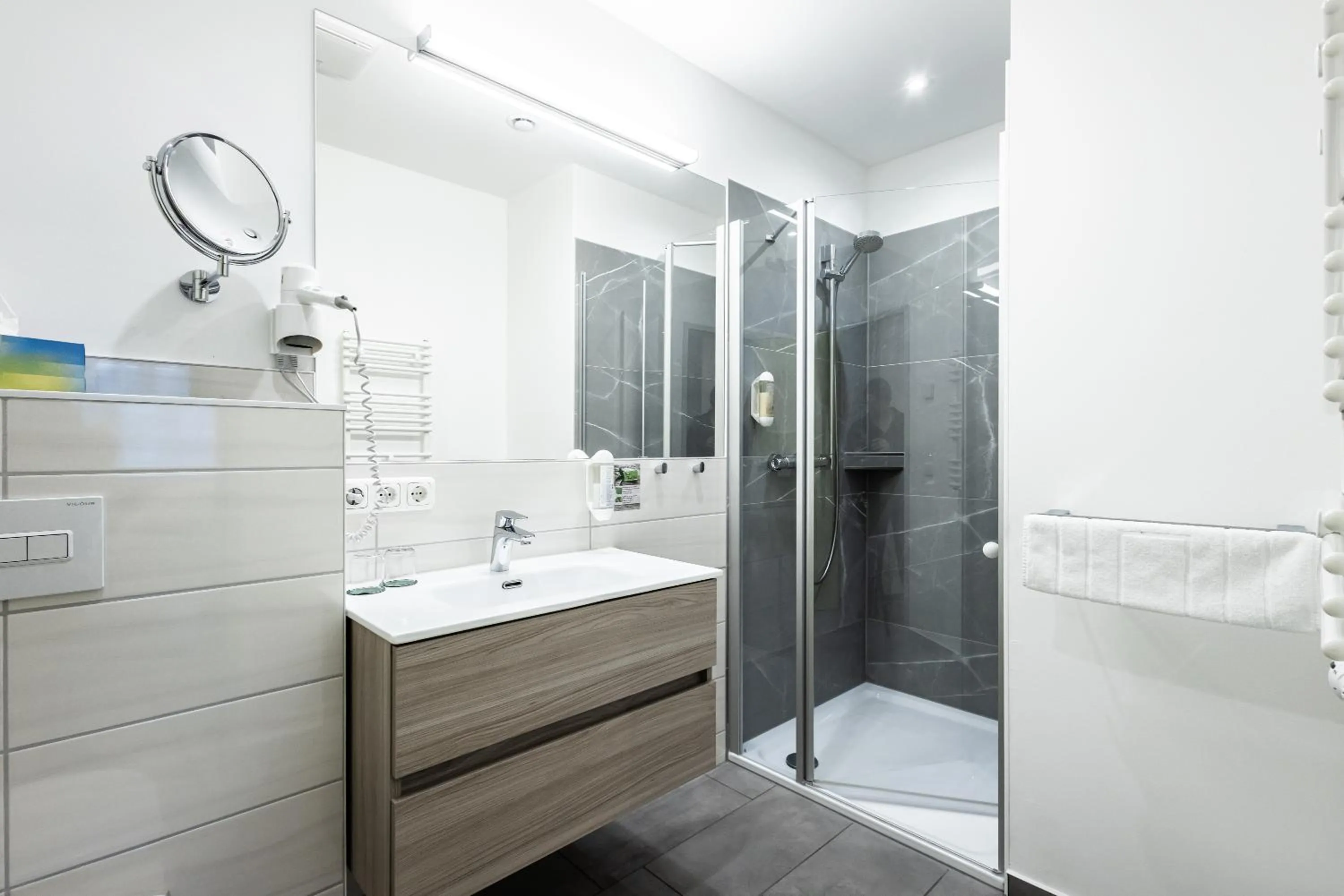 Bathroom in Hotel Bannewitz B&B