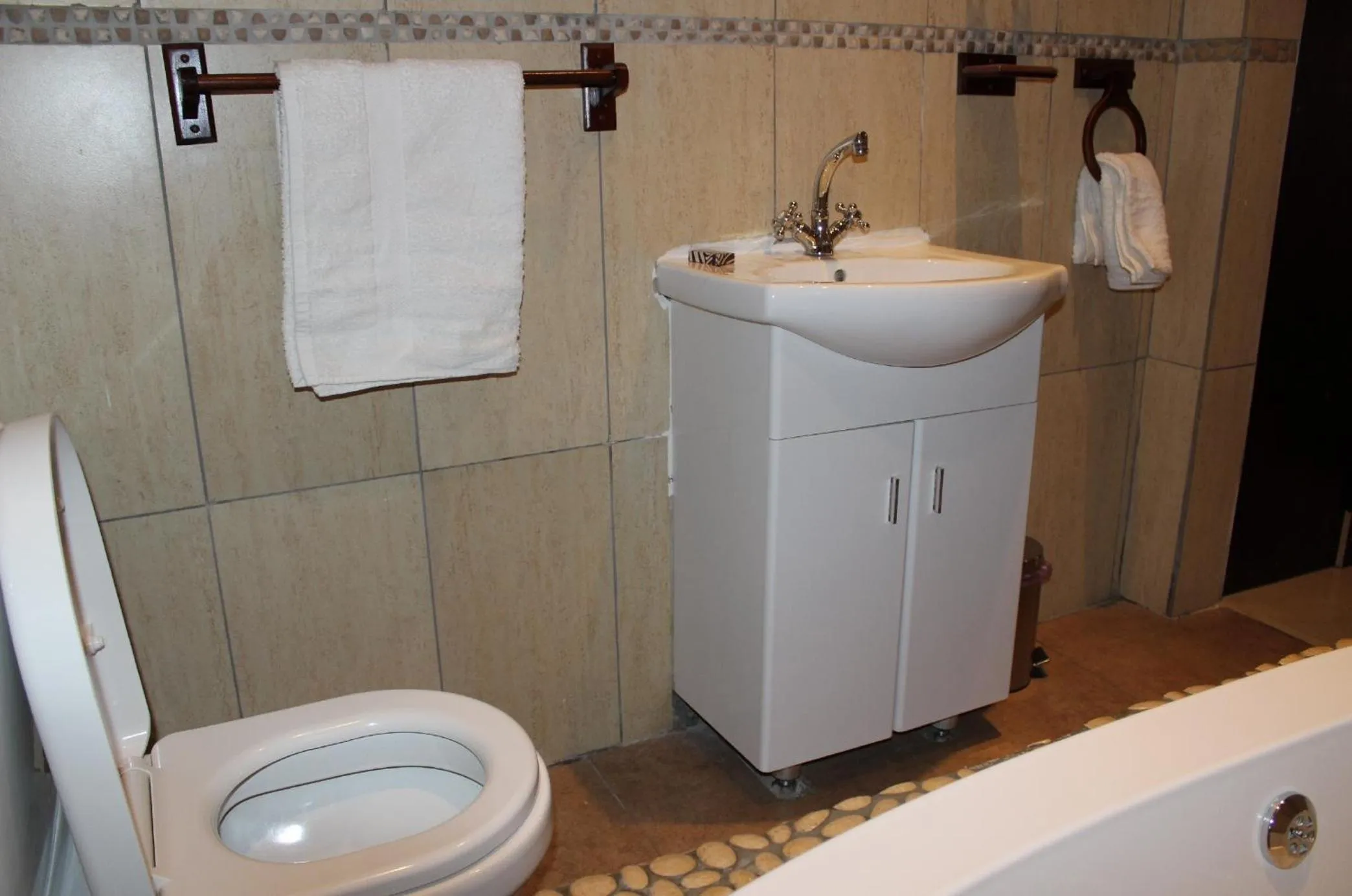 Toilet in Big Five Guest House