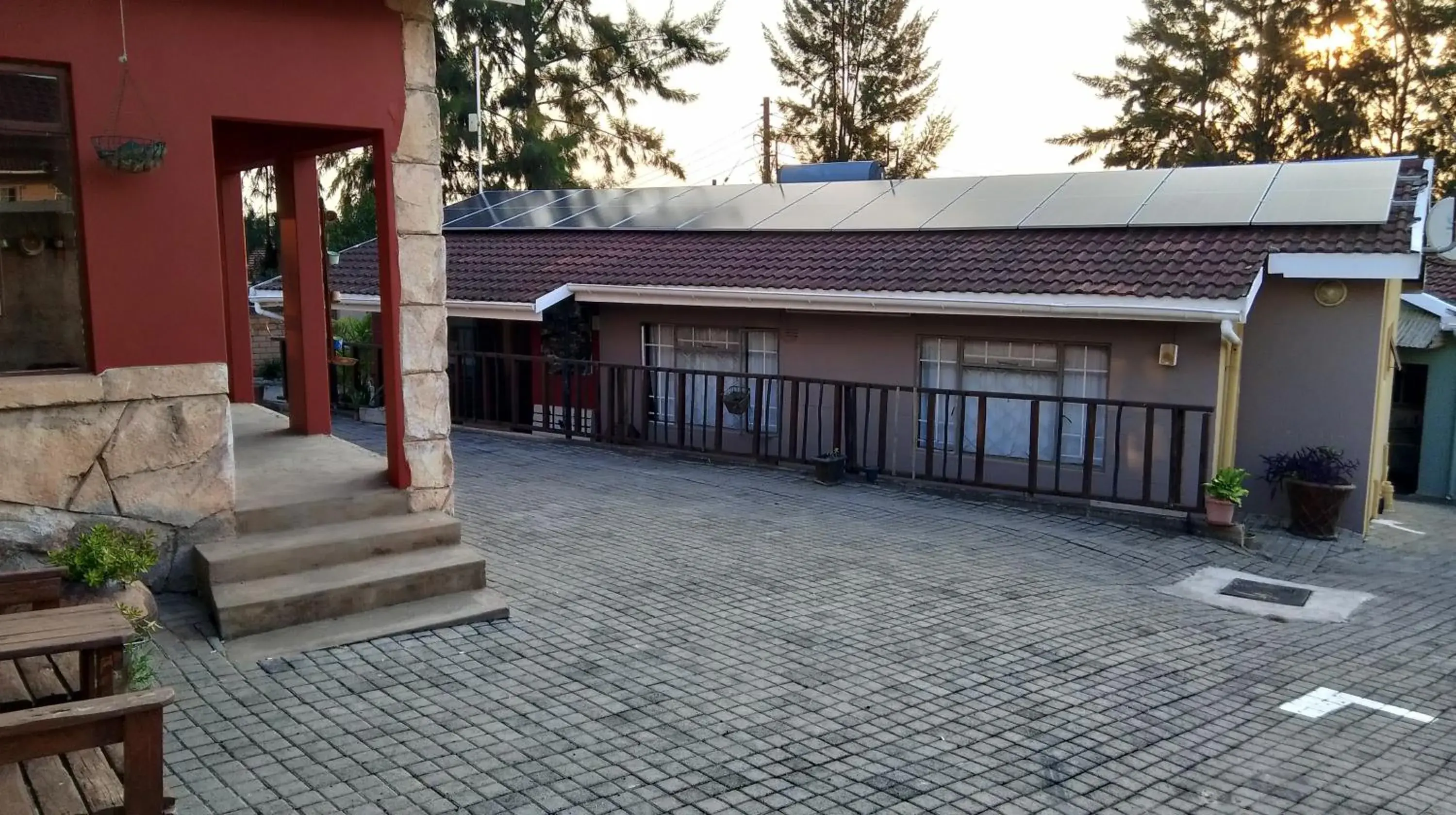Property building in Big Five Guest House Property building in Big Five Guest House