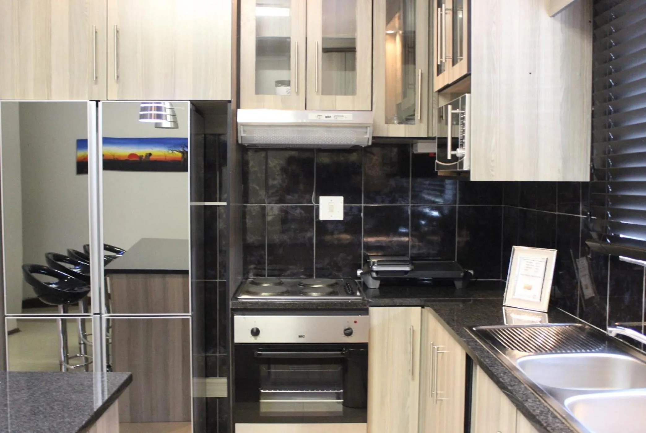 Kitchen or kitchenette in Big Five Guest House