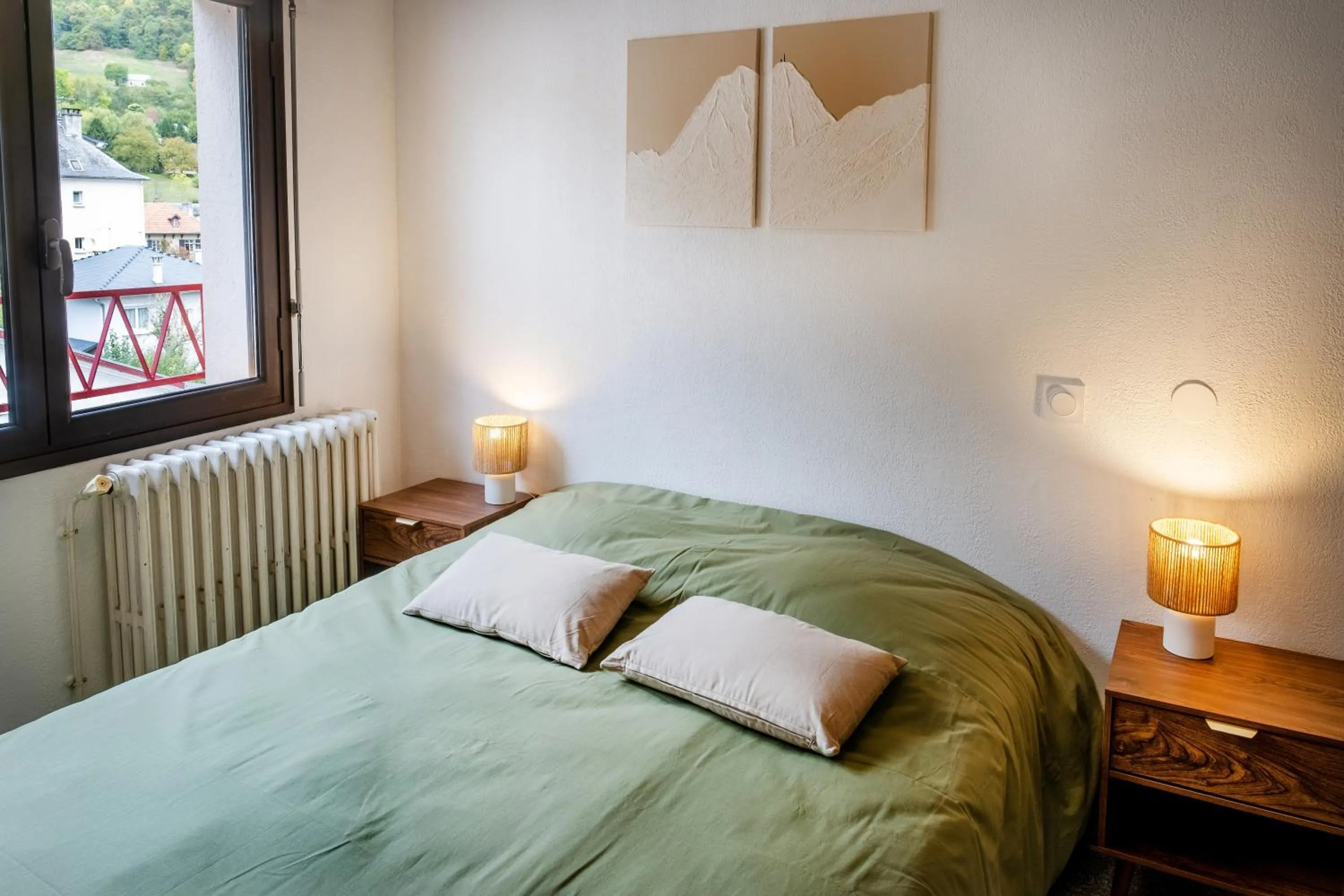 Bed in Résidence des Touristes