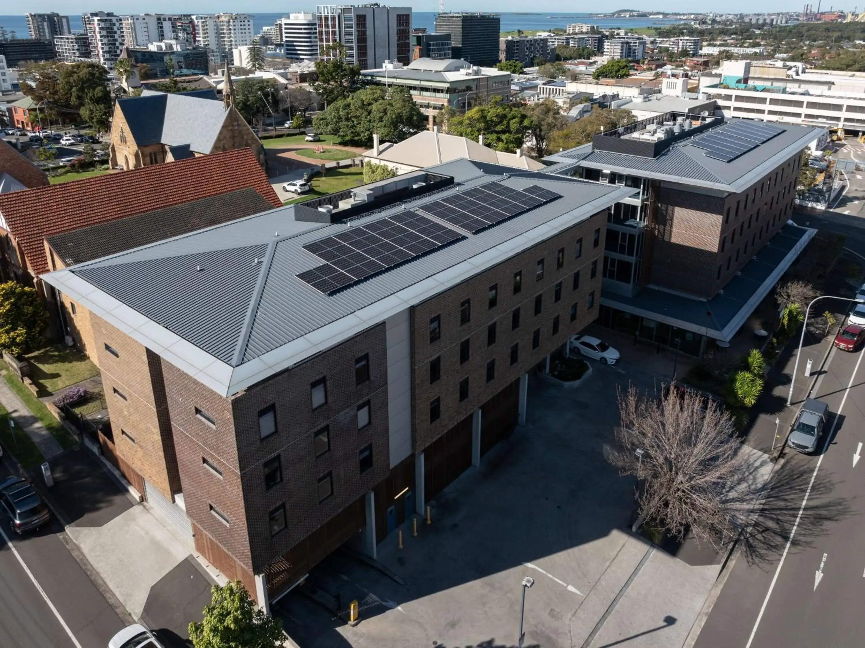 Property building in Hotel TOTTO Wollongong Property building in Hotel TOTTO Wollongong