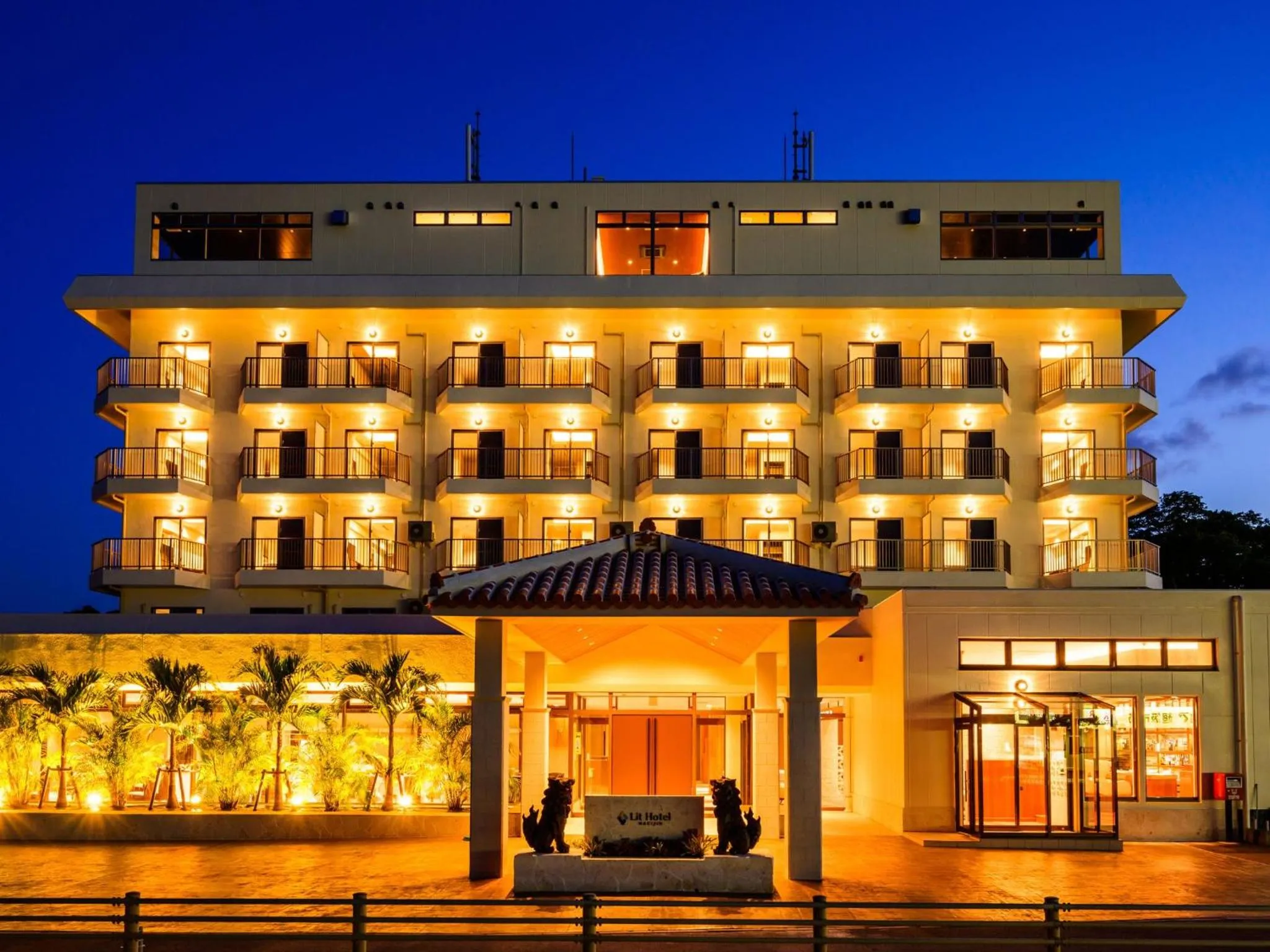 Property building in Lit Hotel NAKIJIN