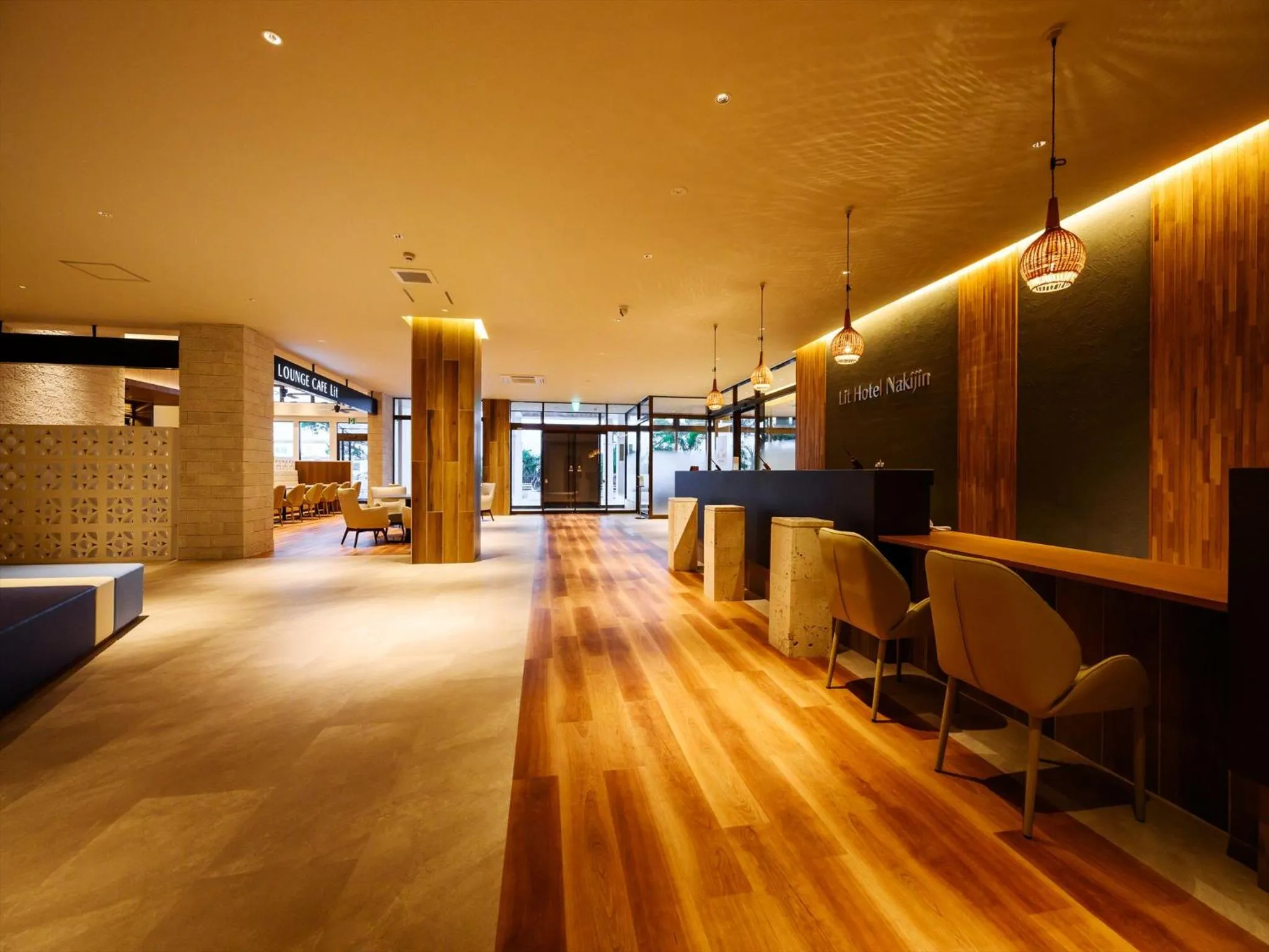 Lobby or reception in Lit Hotel NAKIJIN