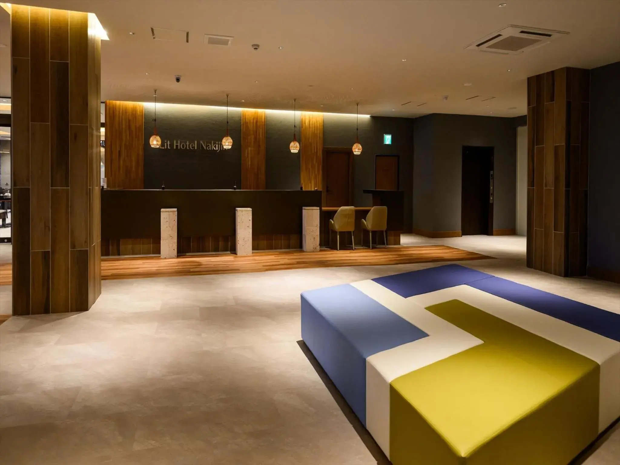 Lobby or reception in Lit Hotel NAKIJIN Lobby or reception in Lit Hotel NAKIJIN