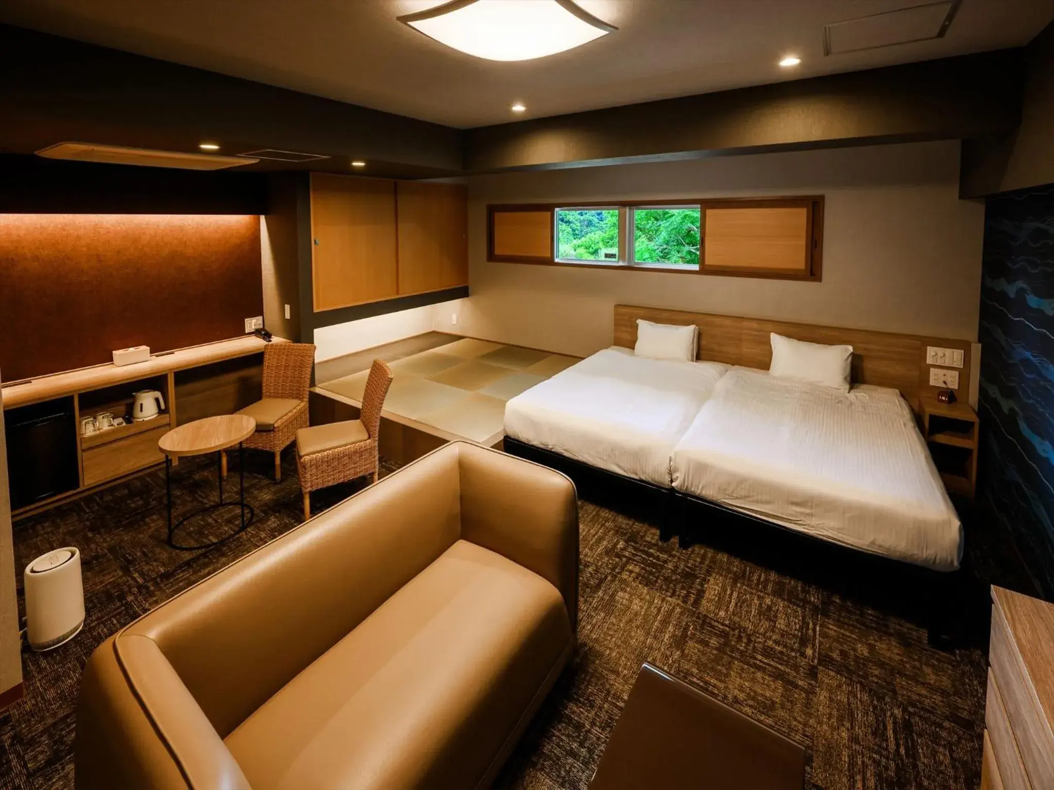 Bed in Lit Hotel NAKIJIN Bed in Lit Hotel NAKIJIN