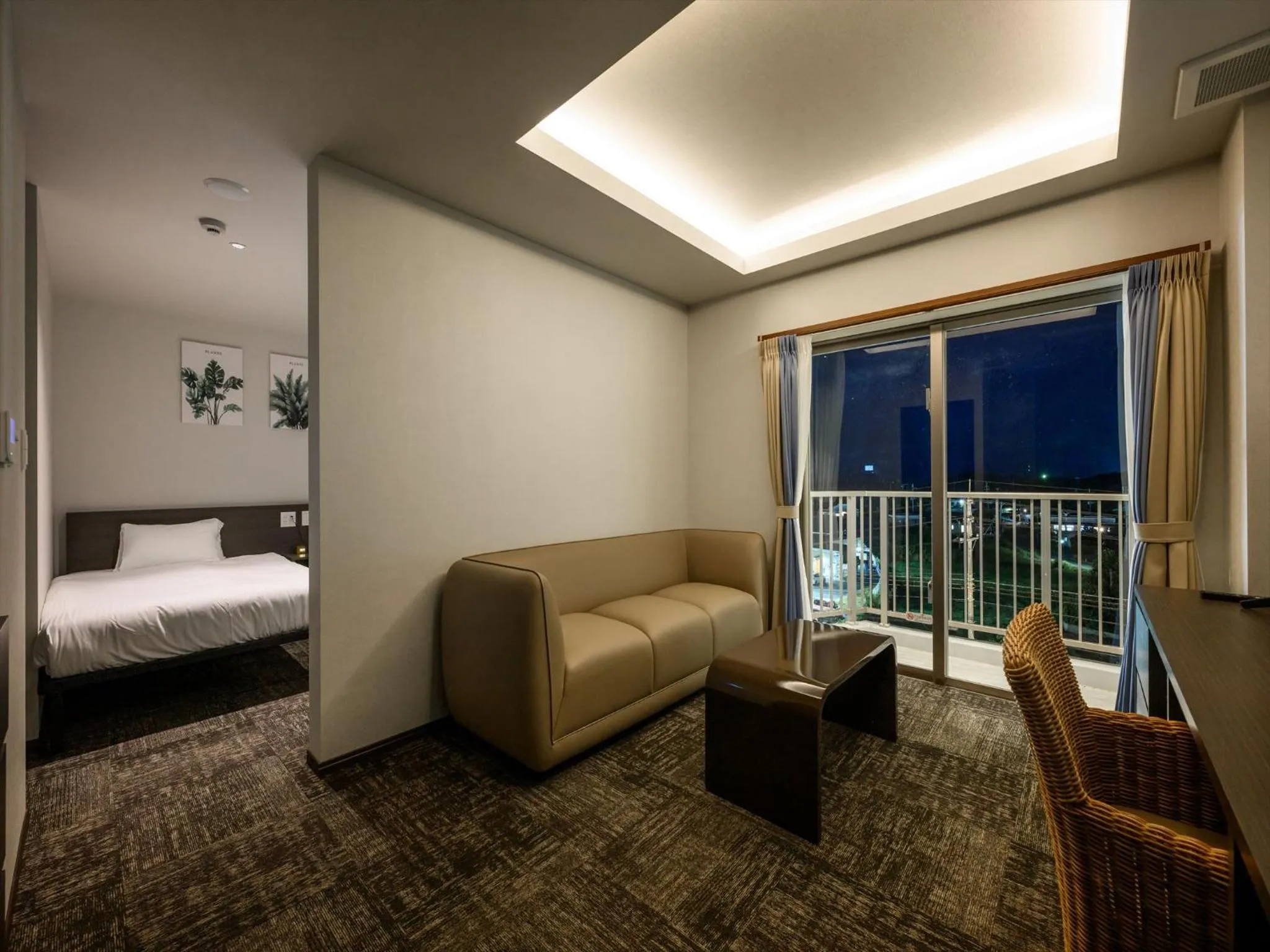 Bed in Lit Hotel NAKIJIN