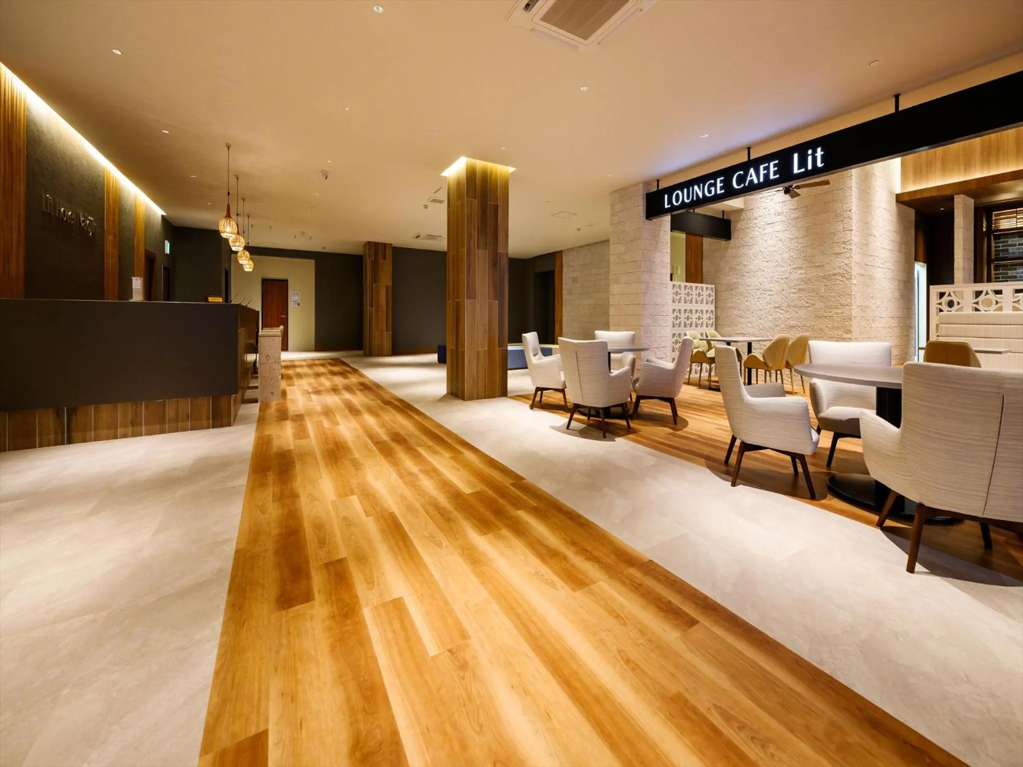 Lobby or reception in Lit Hotel NAKIJIN