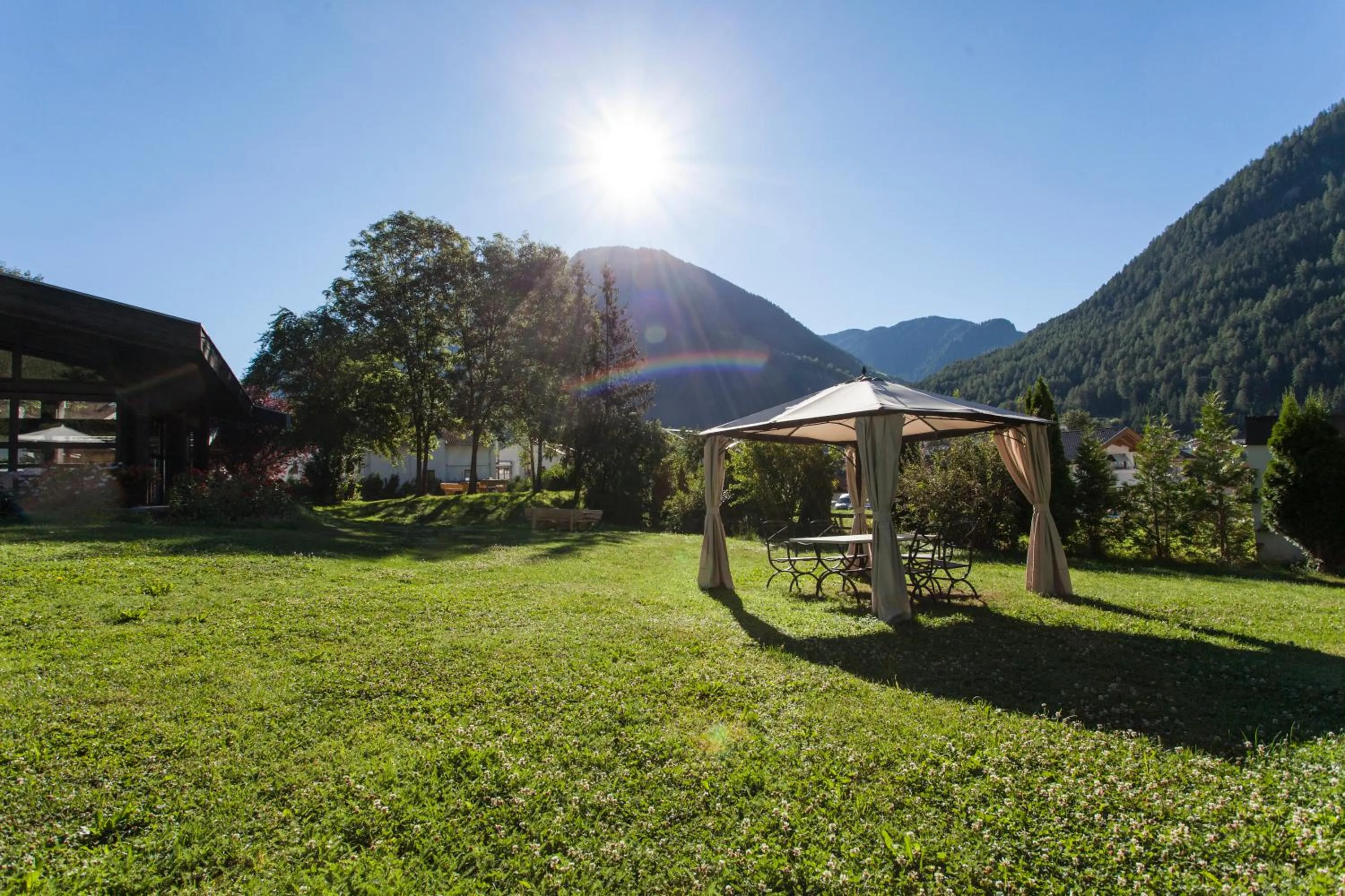 Garden in Posthotel Pfunds