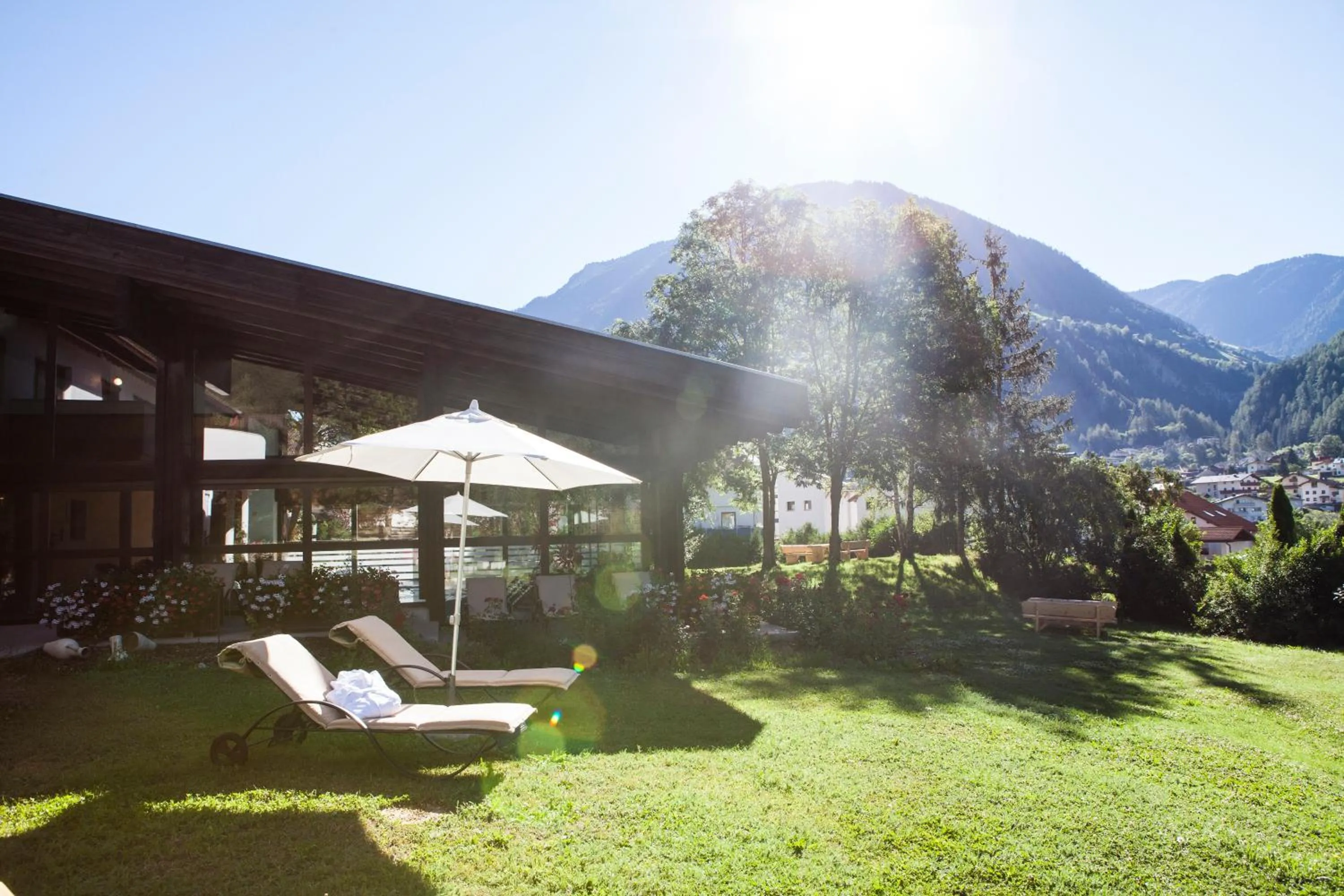 Garden in Posthotel Pfunds