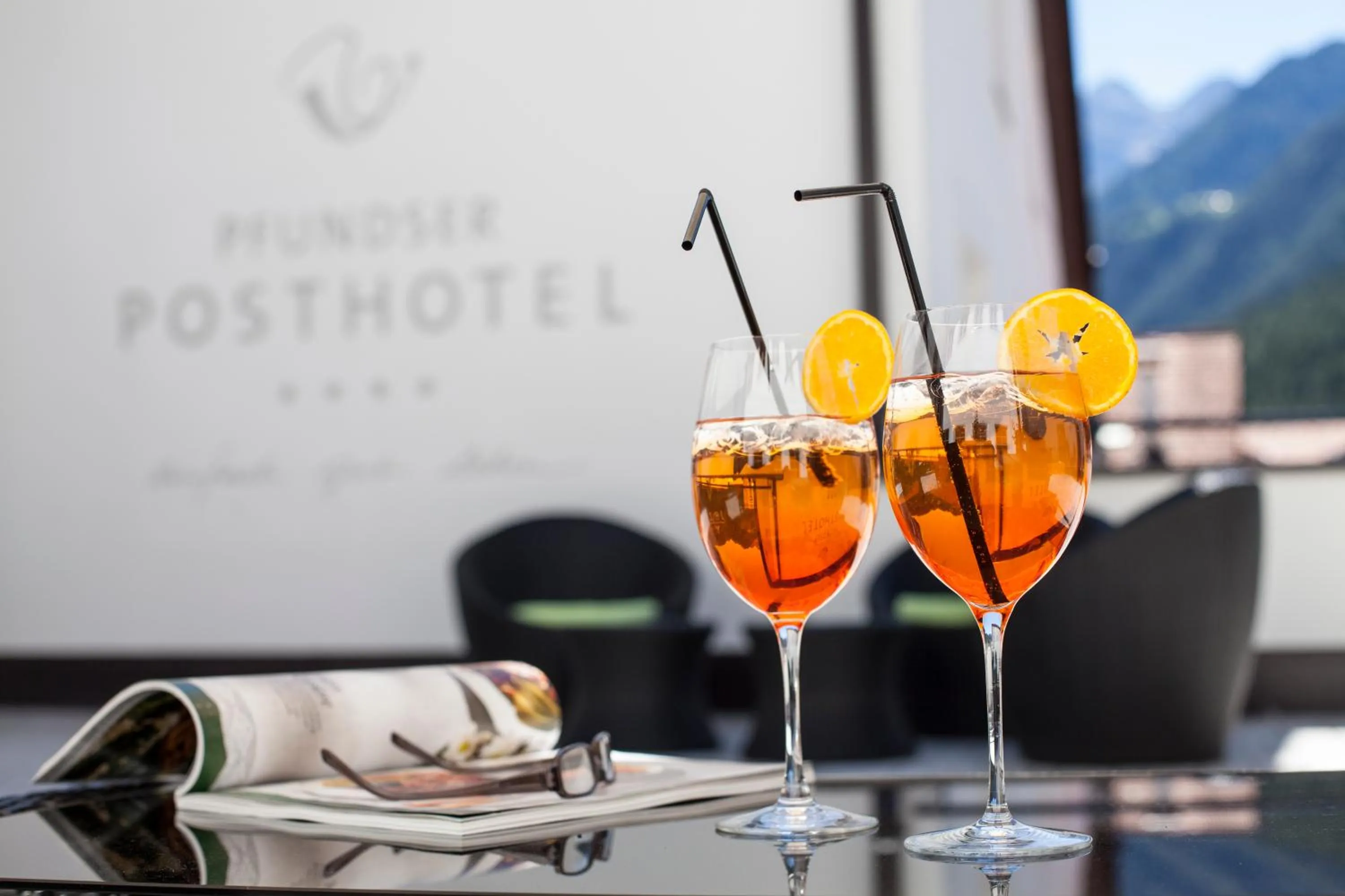 Non alcoholic drinks in Posthotel Pfunds