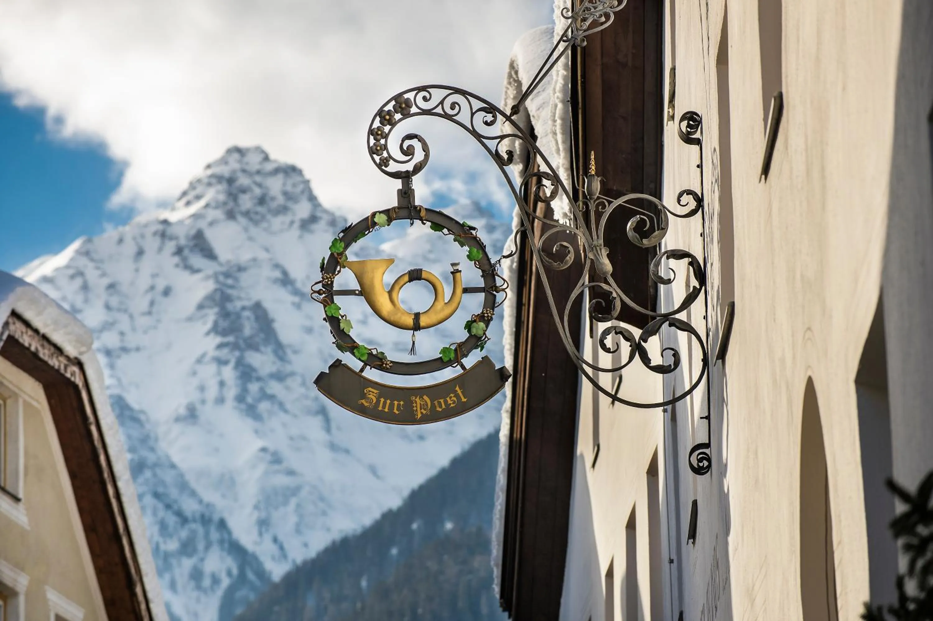 Property building in Posthotel Pfunds