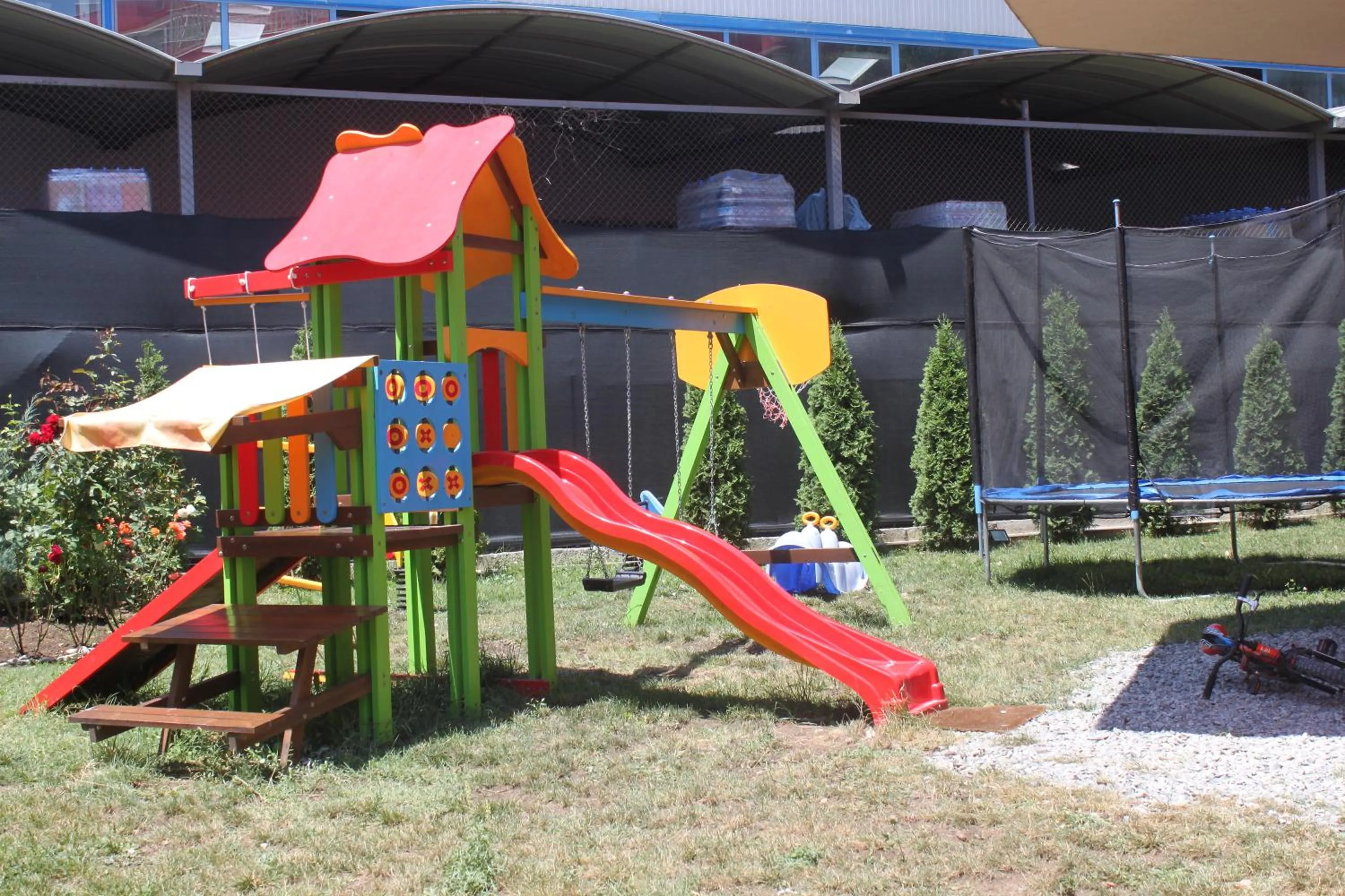 Children play ground in Rose Garden Omax Apartments