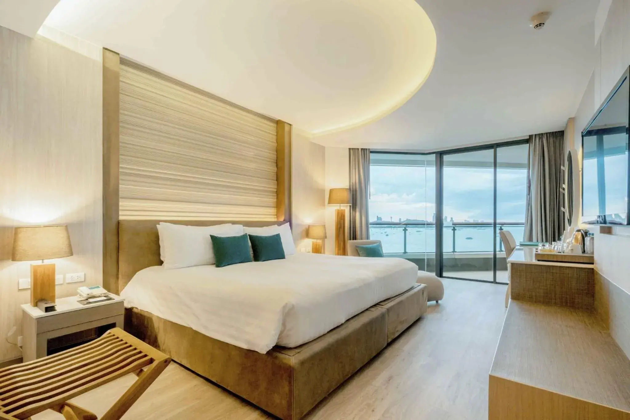 Bedroom in Cape Dara Resort - SHA Plus