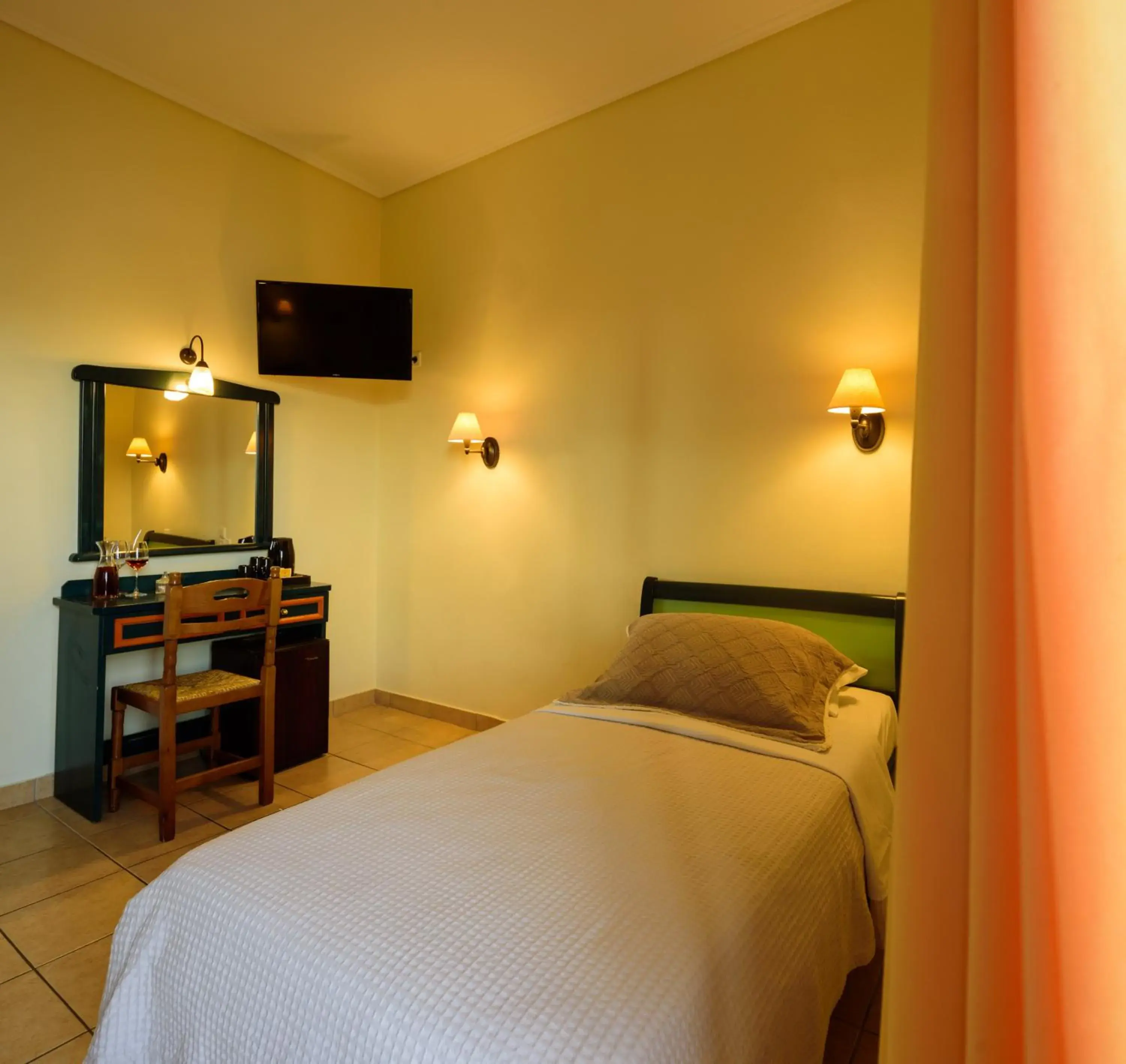 Bed in Karidis Hotel Bed in Karidis Hotel