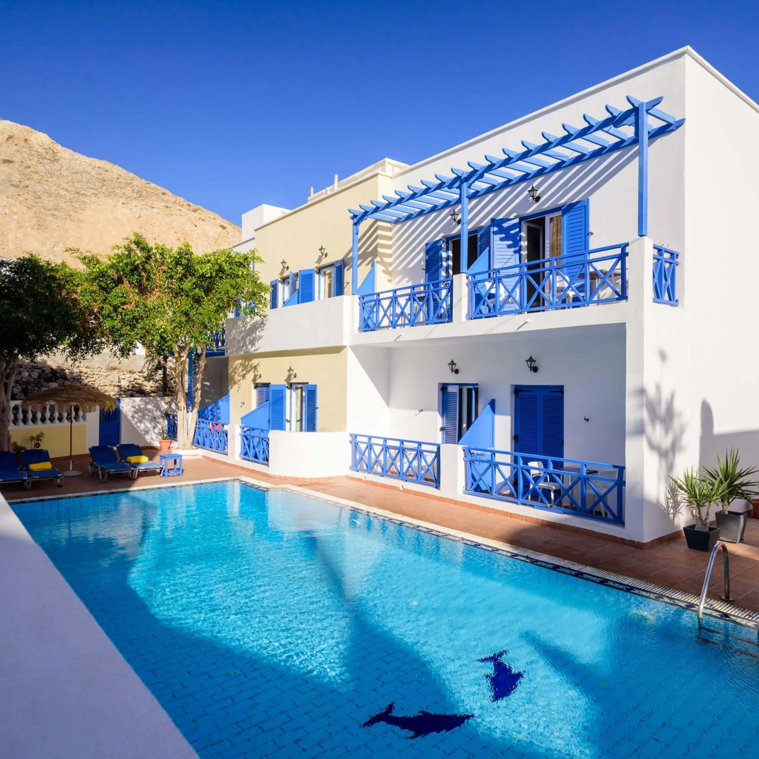 Swimming pool in Karidis Hotel