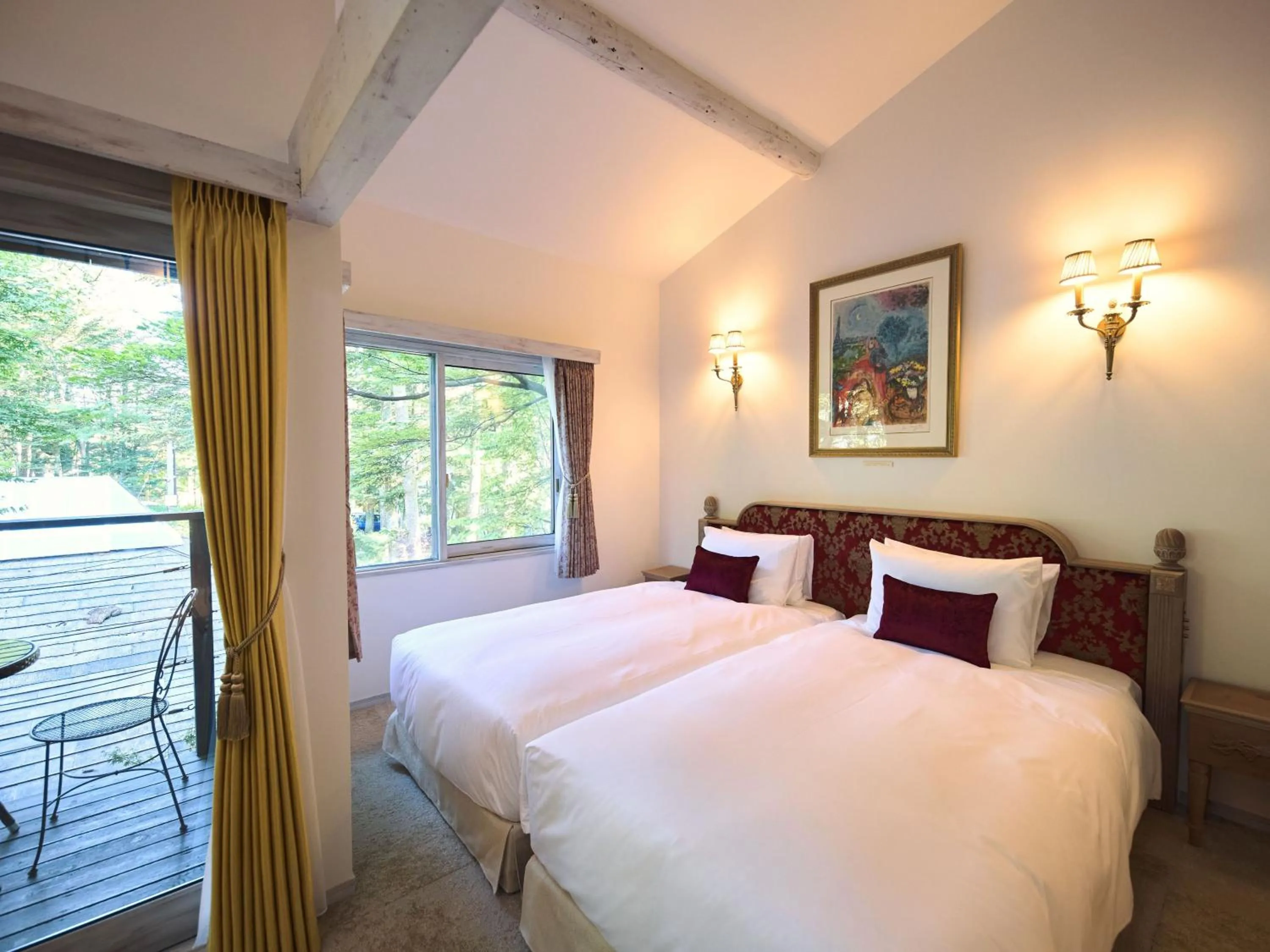 Bedroom, Bed in Auberge de Primavera