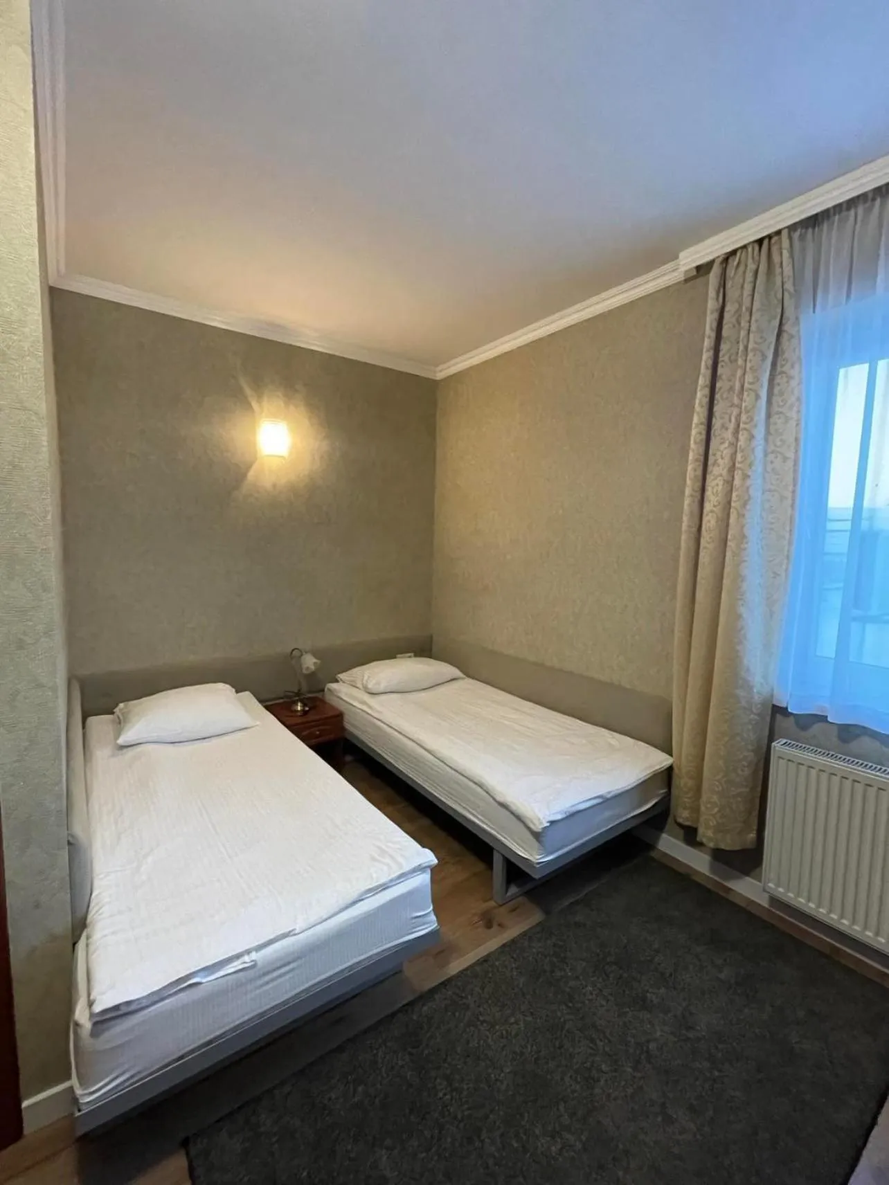 Bed in Hotel Arkadia