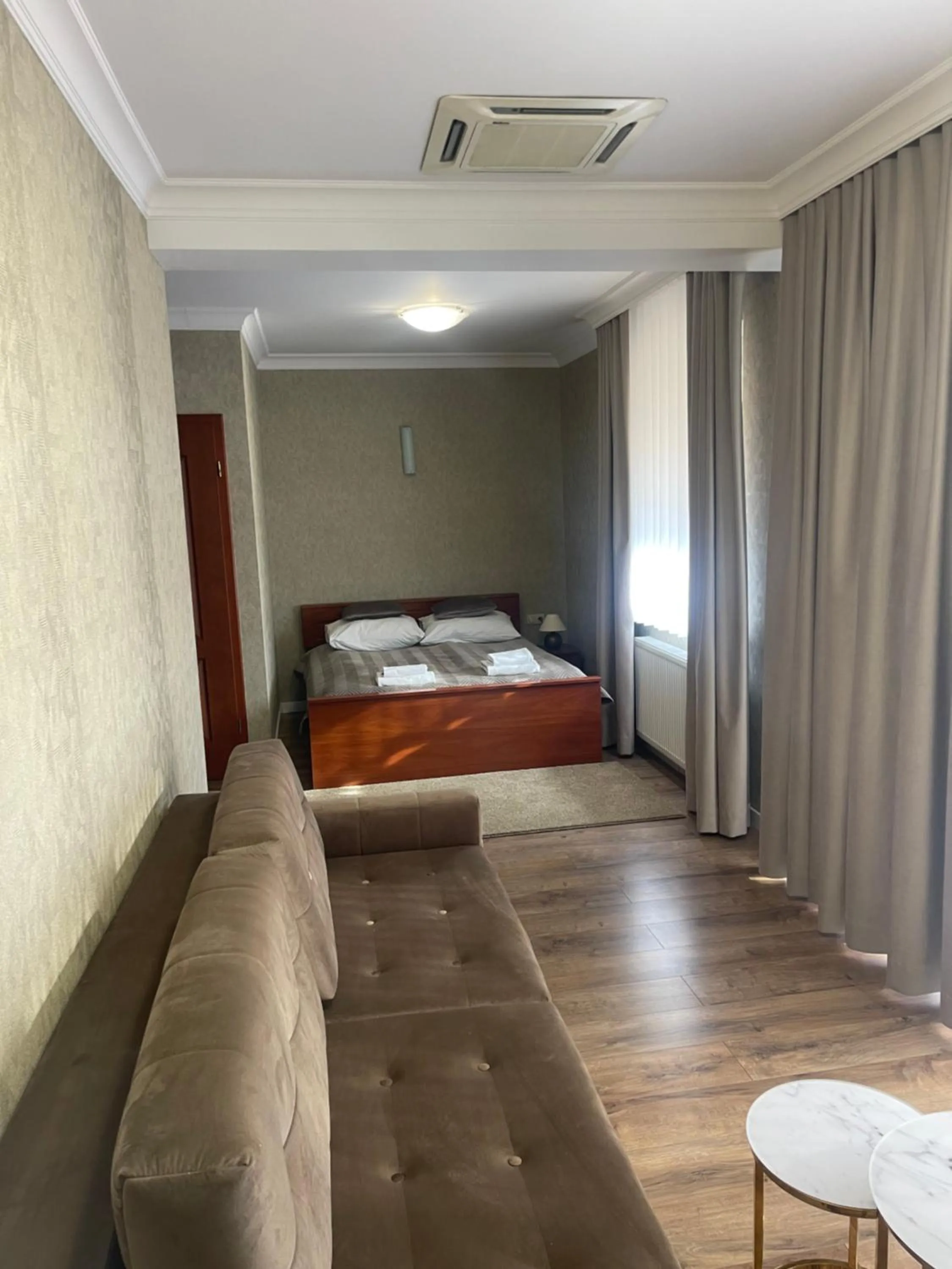 Bed in Hotel Arkadia