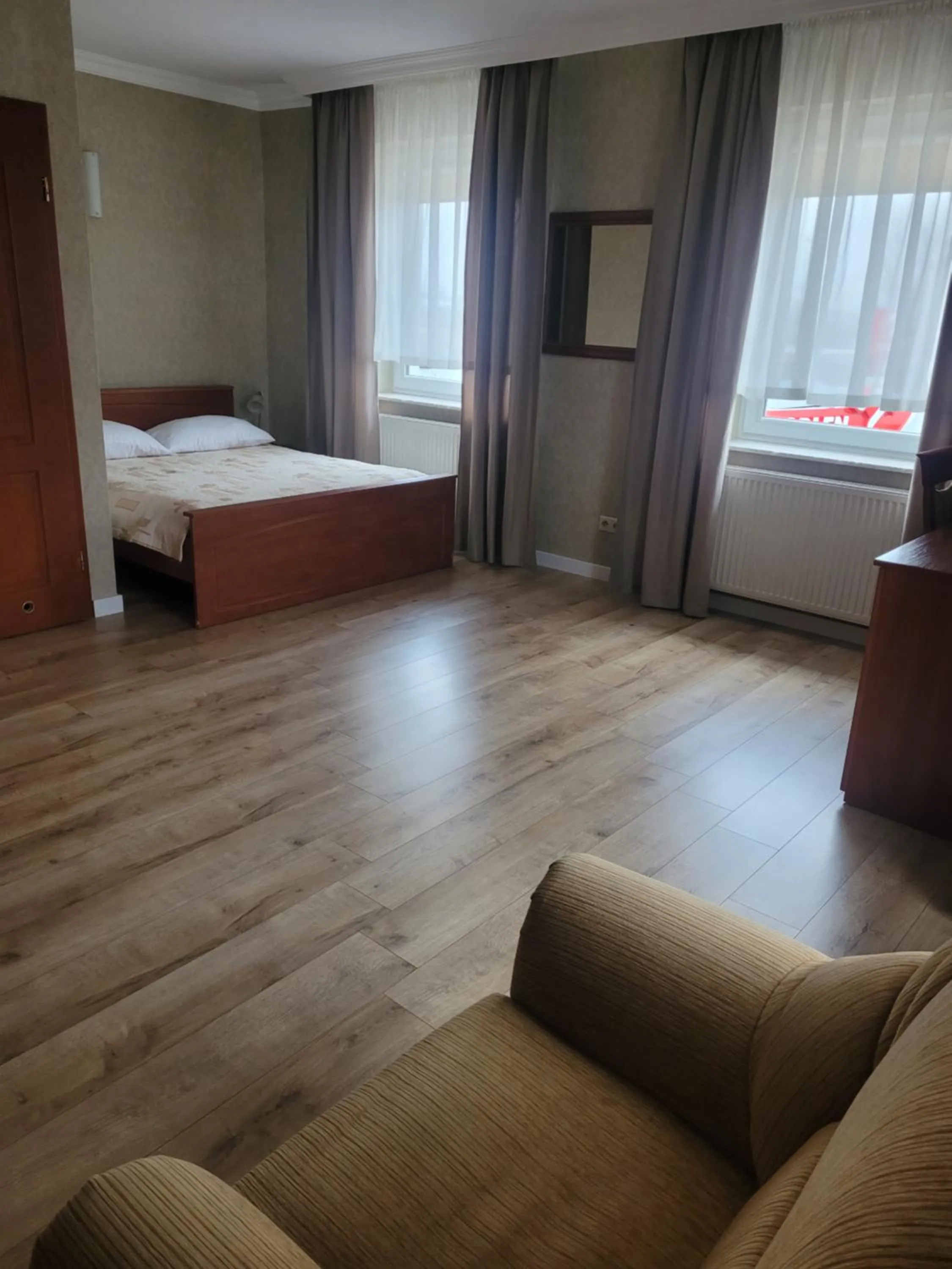 Bed in Hotel Arkadia