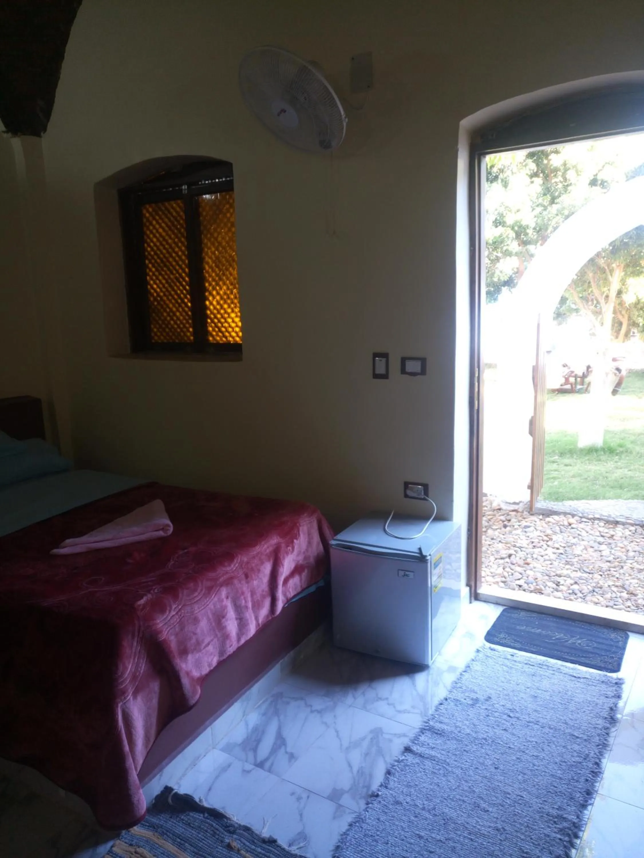 Bed in Maghrabi's Guest house