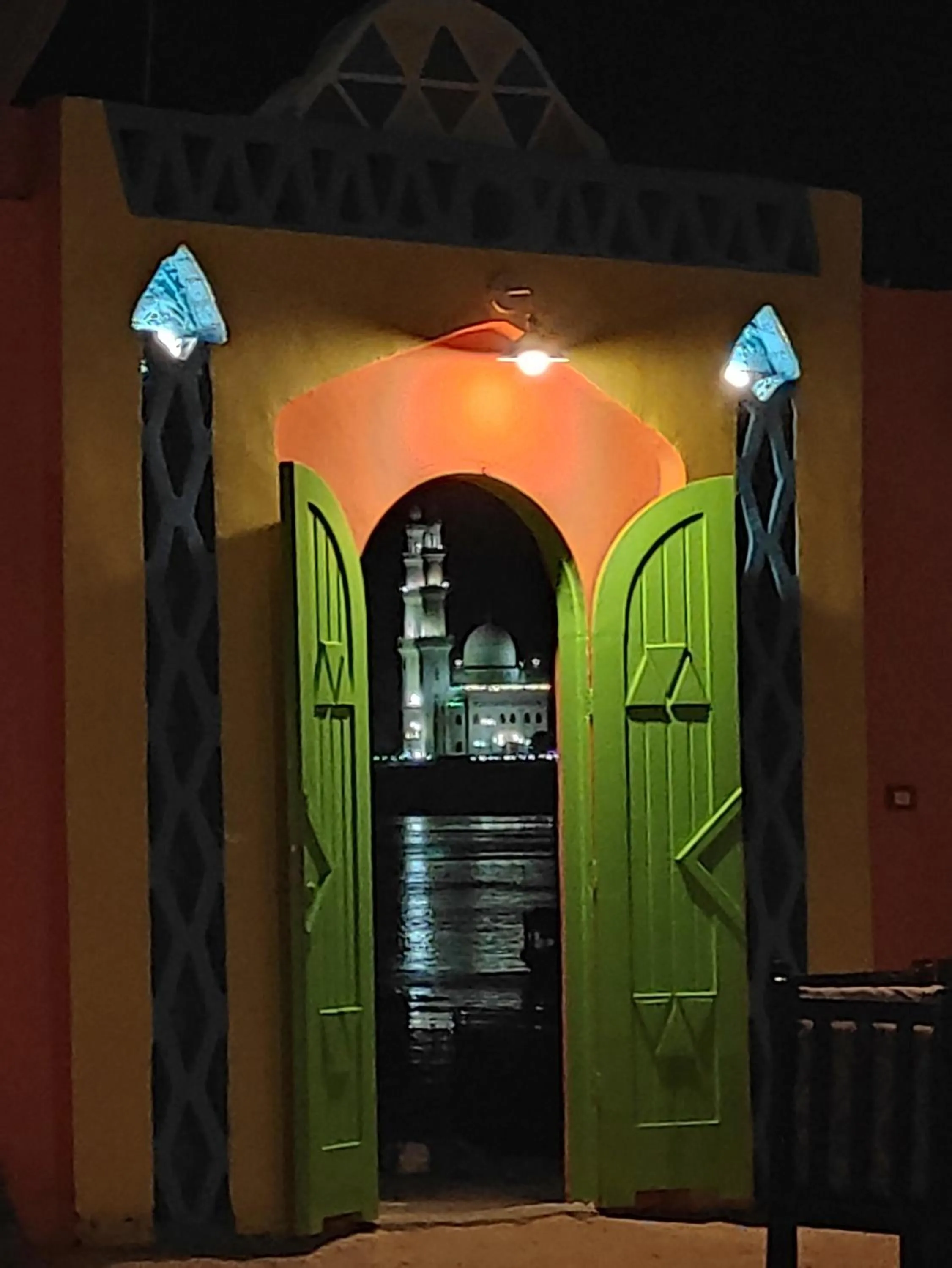 Facade/entrance in Maghrabi's Guest house