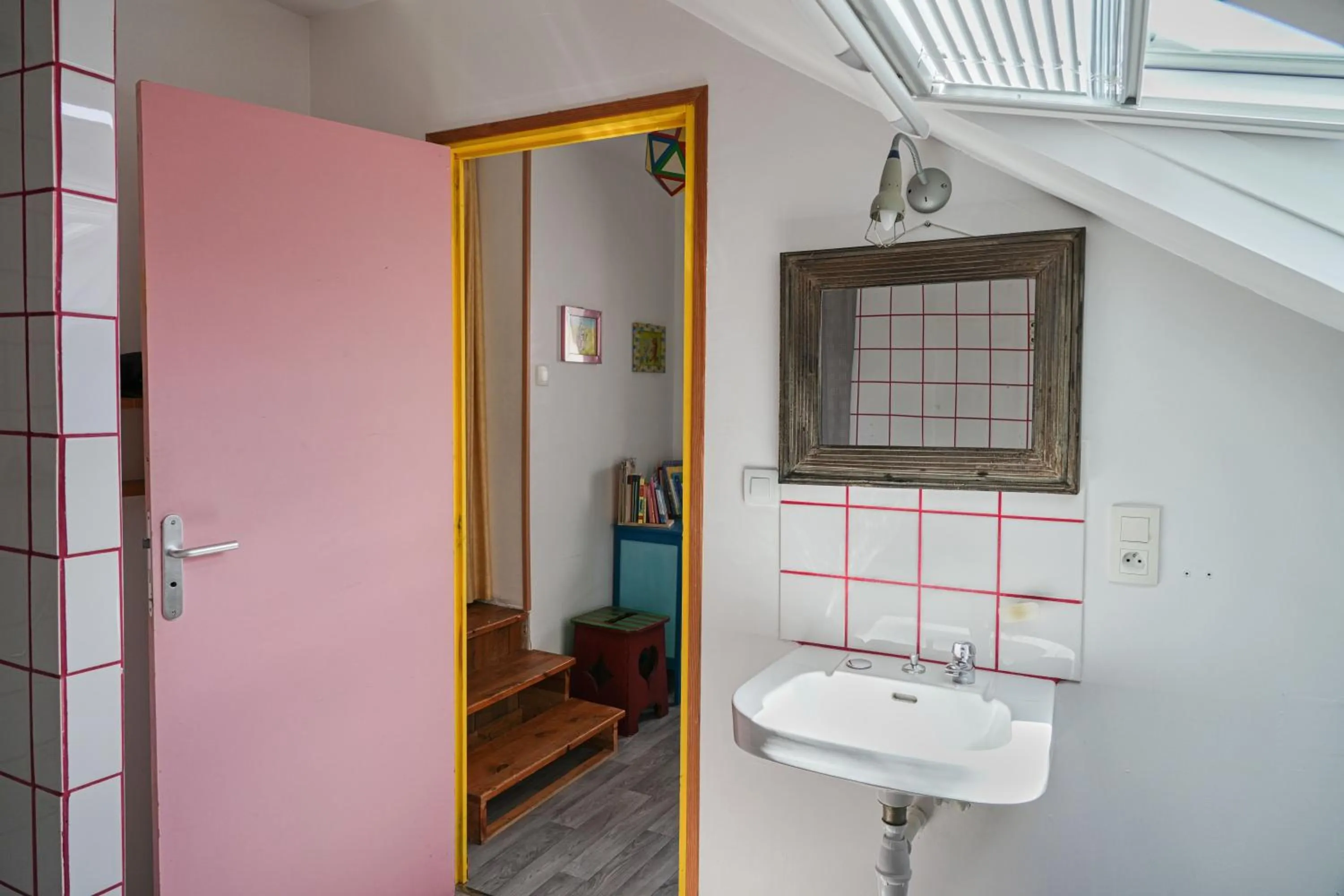 Bathroom in Les Hortensias GR 34 - Chambres d'Hôtes