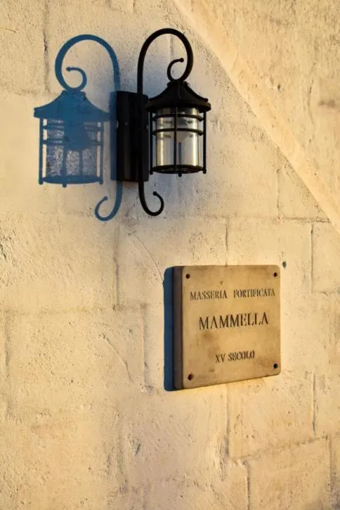 Logo/Certificate/Sign in Masseria Mammella