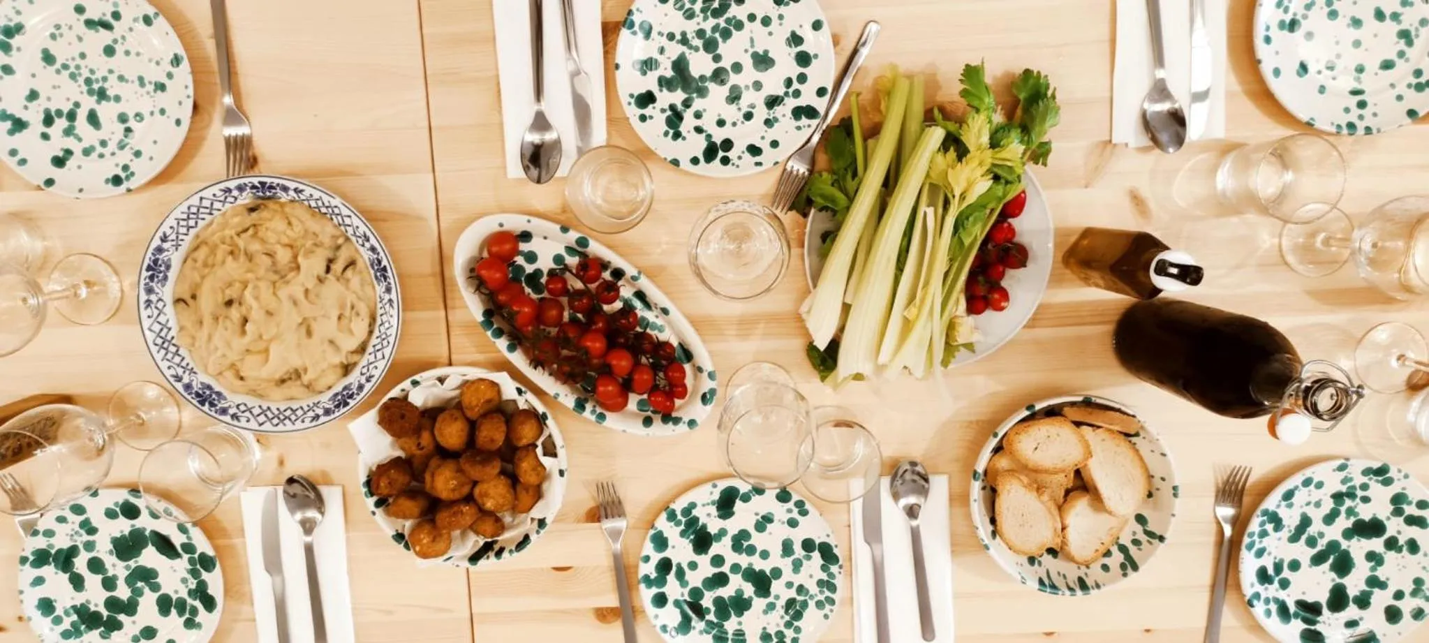 Food and drinks in Masseria Mammella