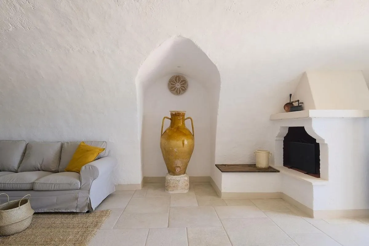 Living room in Masseria Mammella