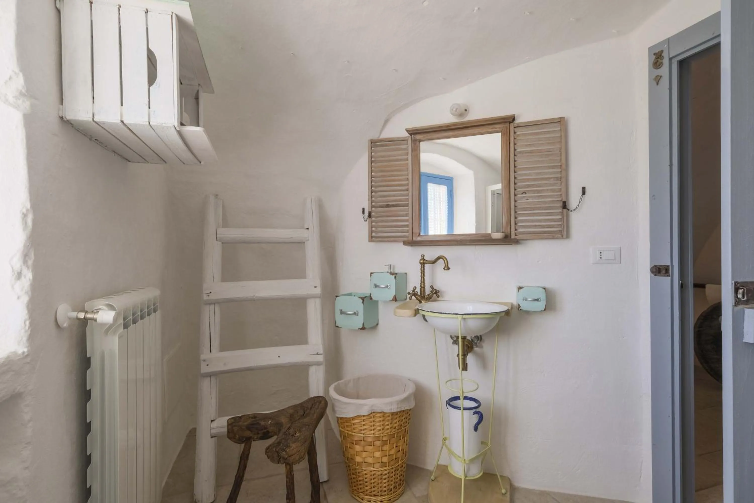Bathroom in Masseria Mammella