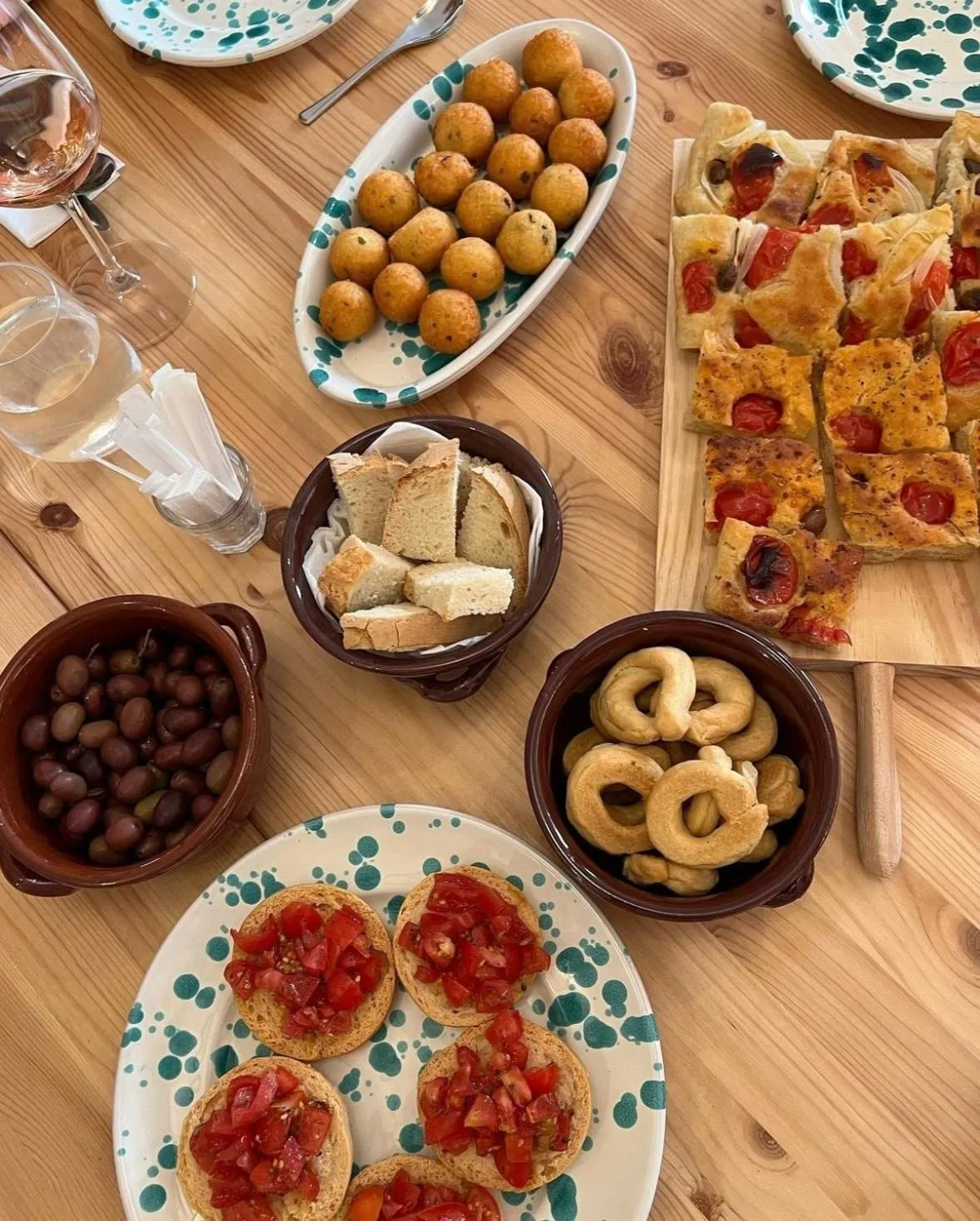 Buffet breakfast in Masseria Mammella