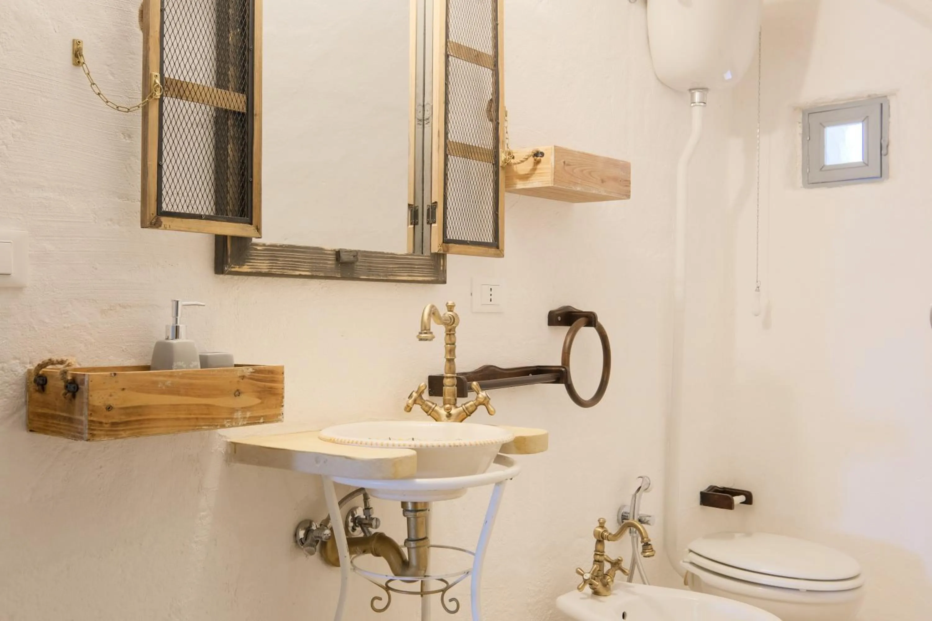 Bathroom in Masseria Mammella