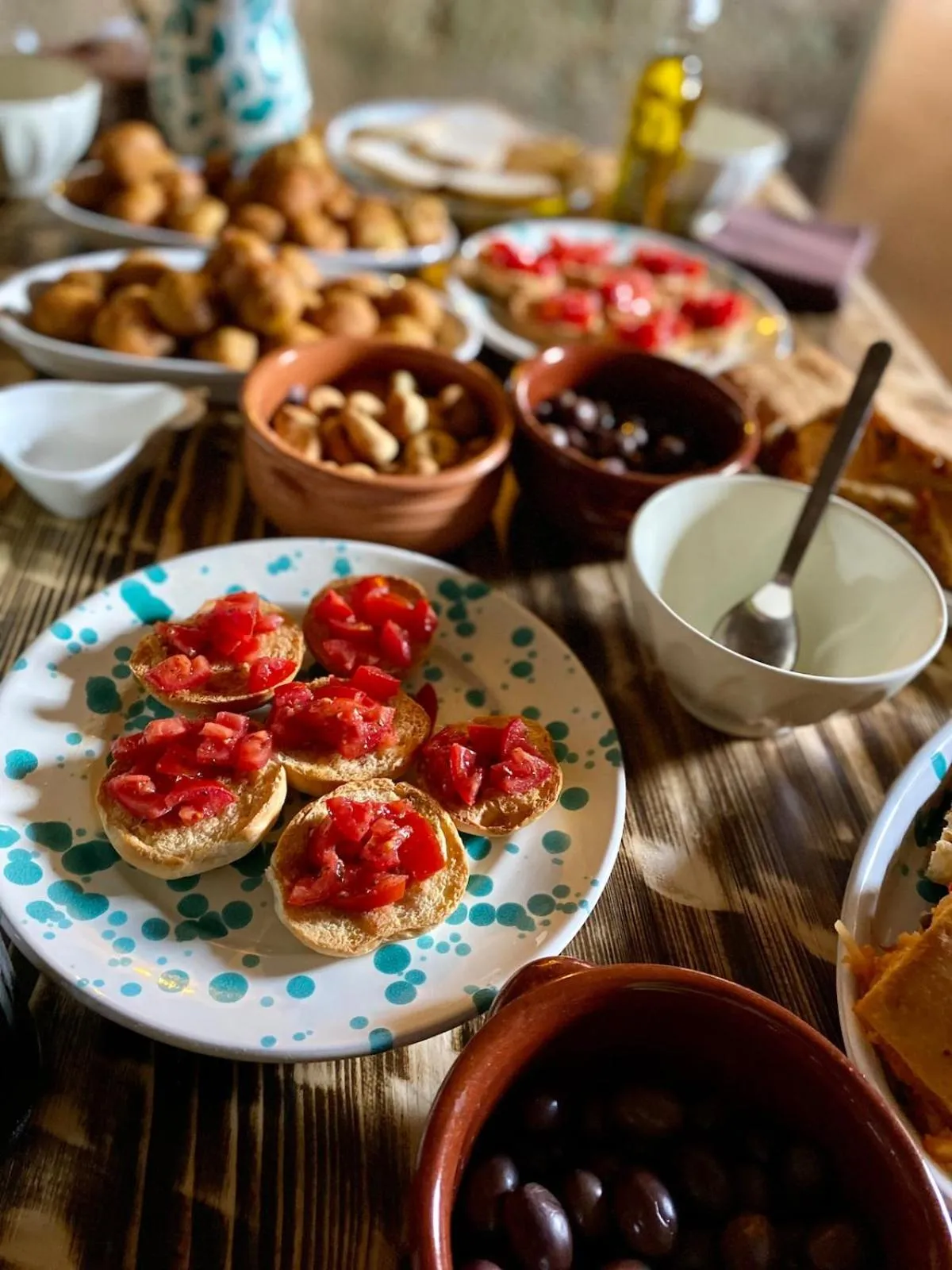 Food and drinks in Masseria Mammella