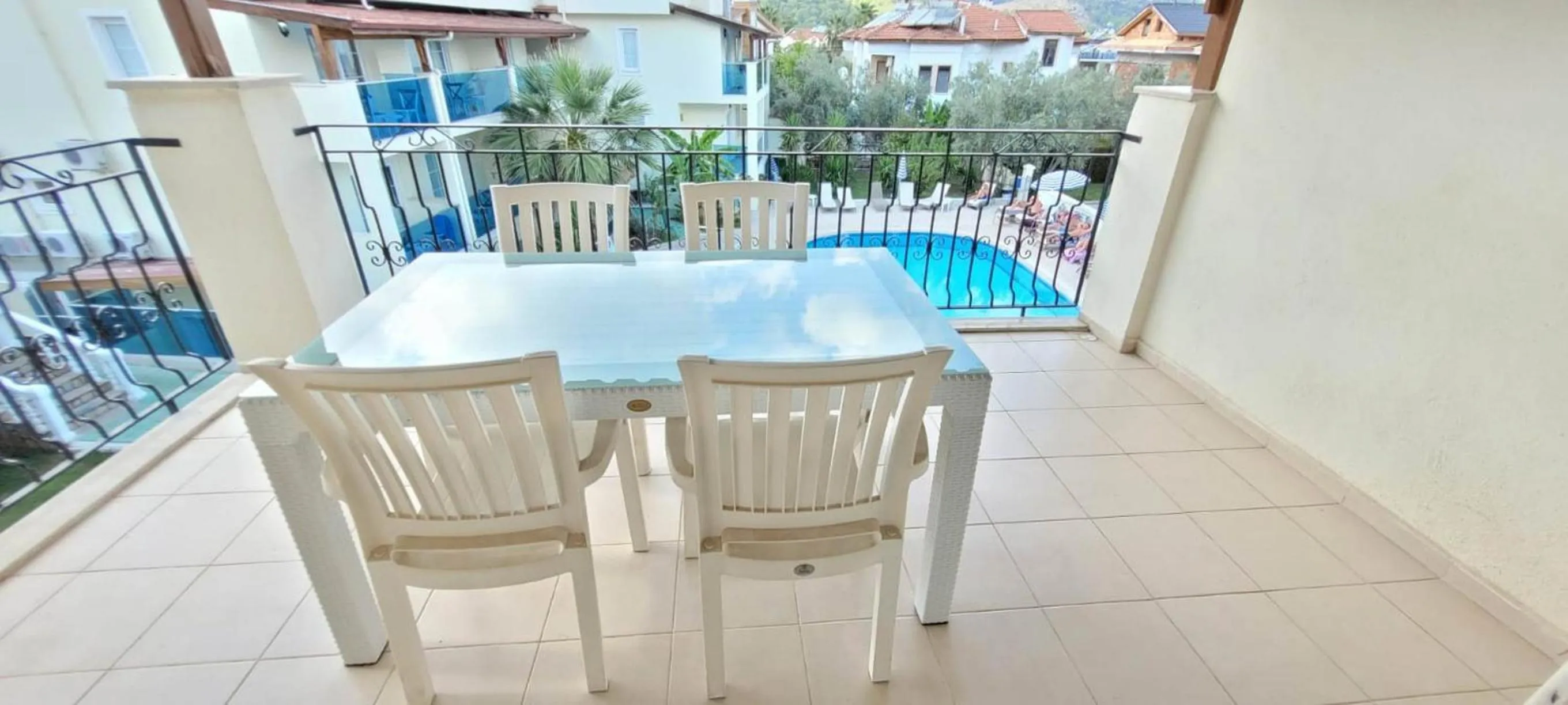 Balcony/Terrace in Tayfun Apart Hotel