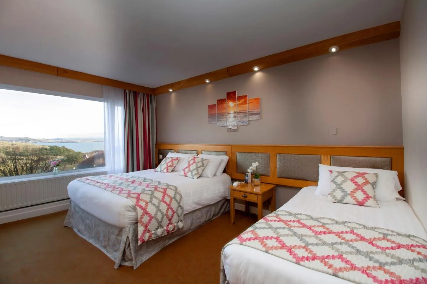 Bed in Shandon Hotel & Spa