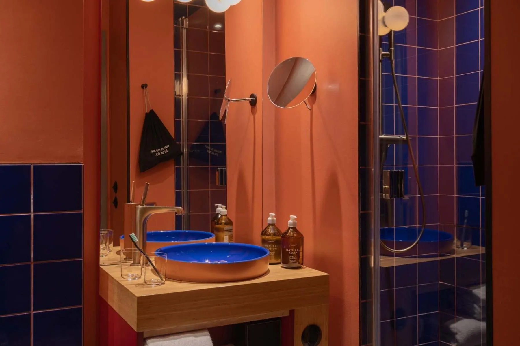 Bathroom in 25hours Hotel Terminus Nord