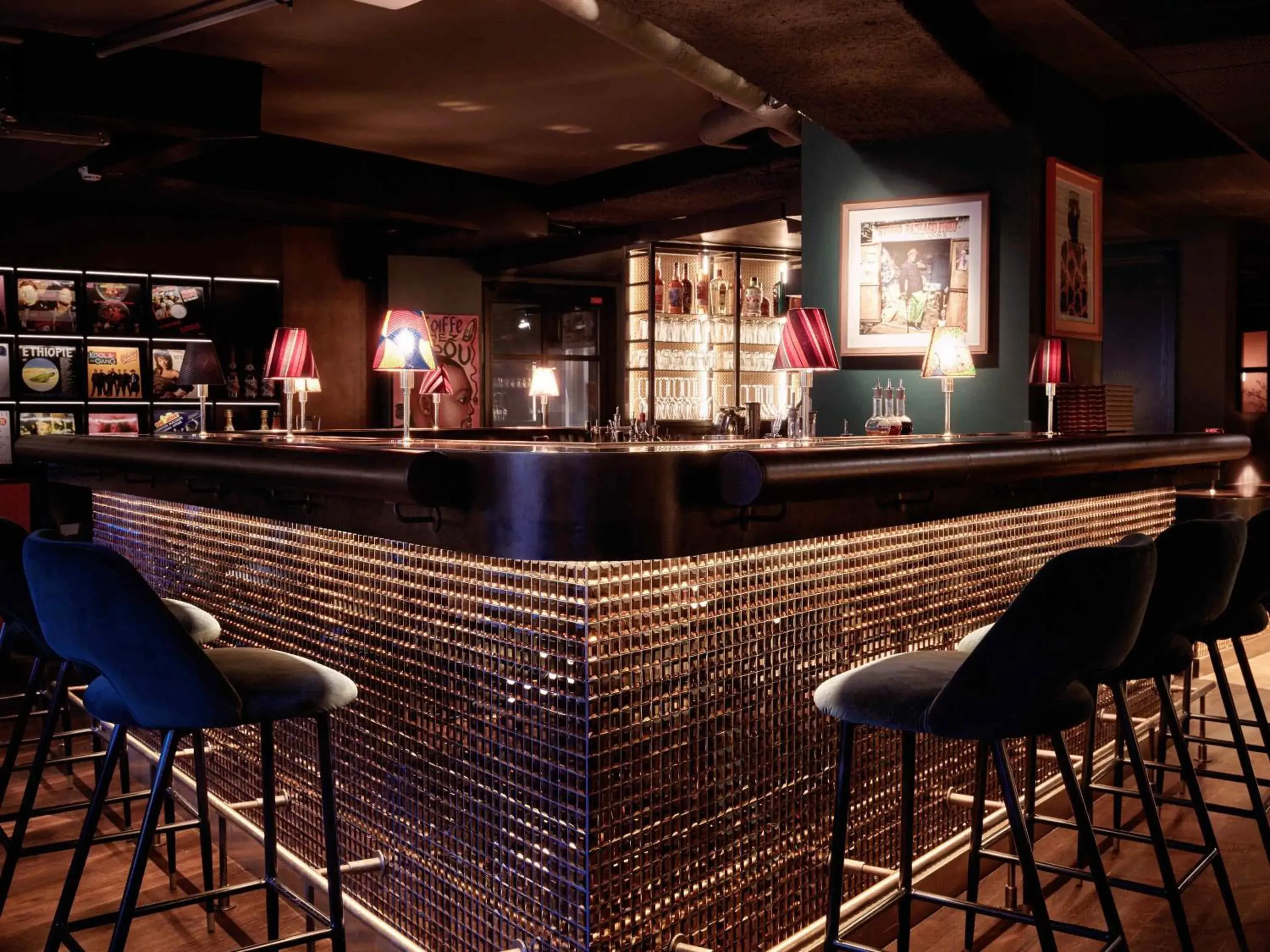 Lounge or bar in 25hours Hotel Terminus Nord Lounge or bar in 25hours Hotel Terminus Nord