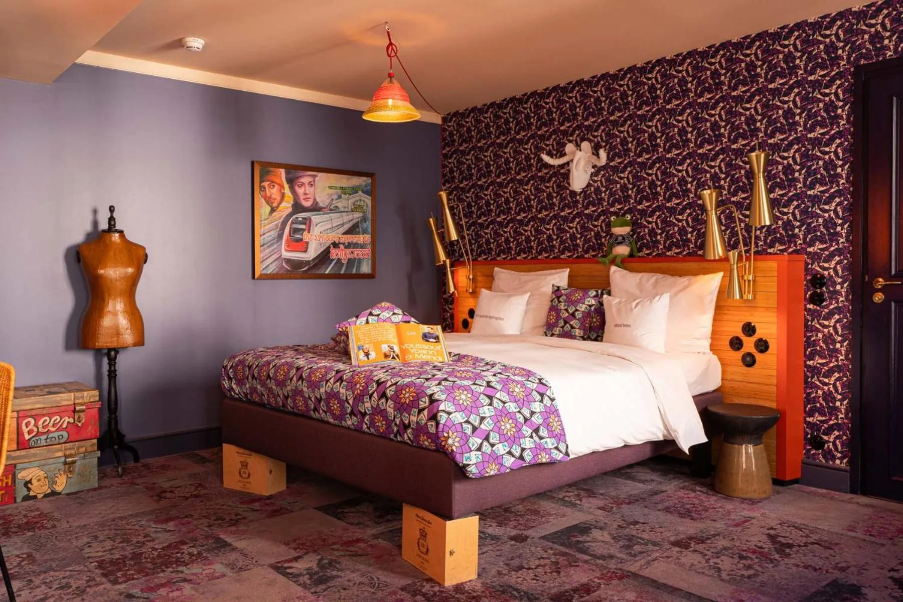 Bedroom, Bed in 25hours Hotel Terminus Nord