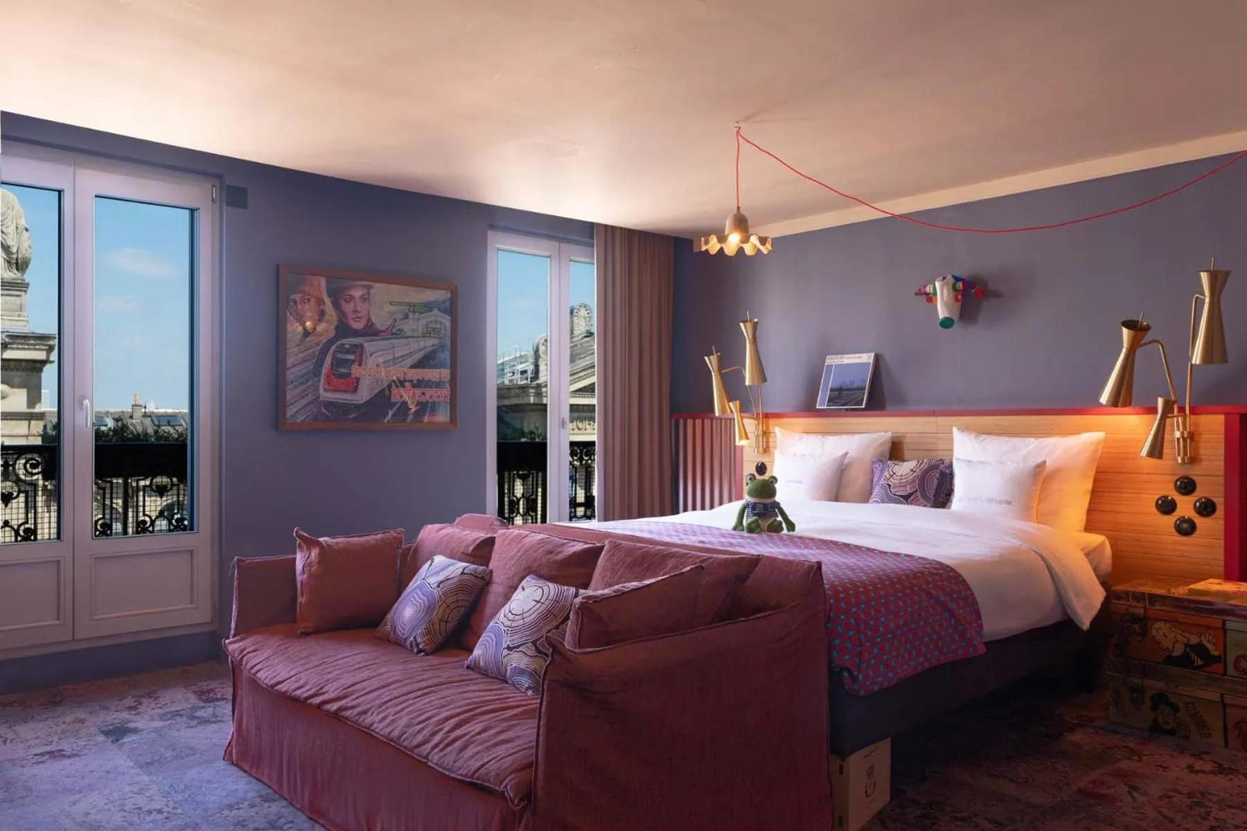 Bedroom, Bed in 25hours Hotel Terminus Nord