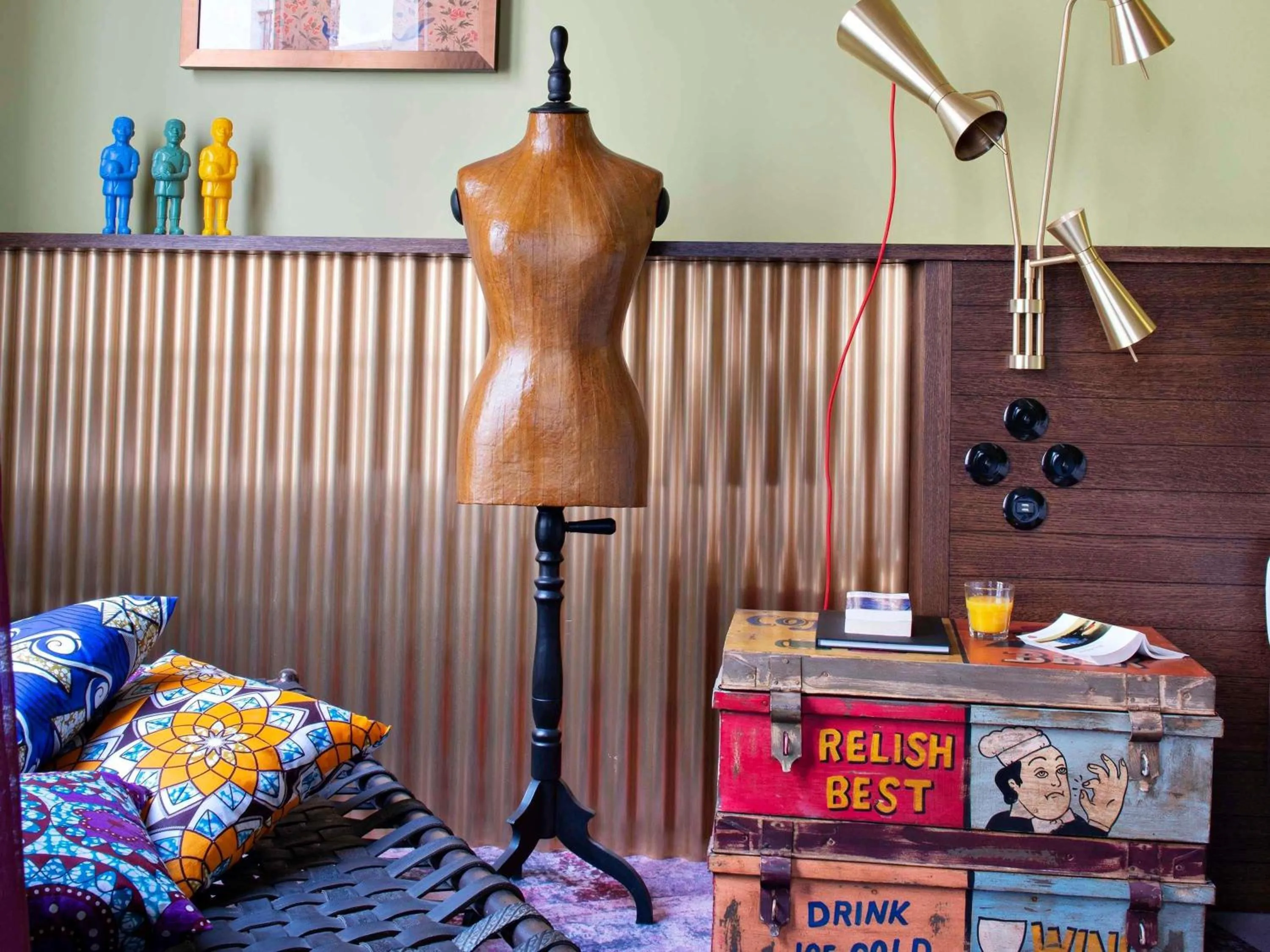 Bedroom in 25hours Hotel Terminus Nord