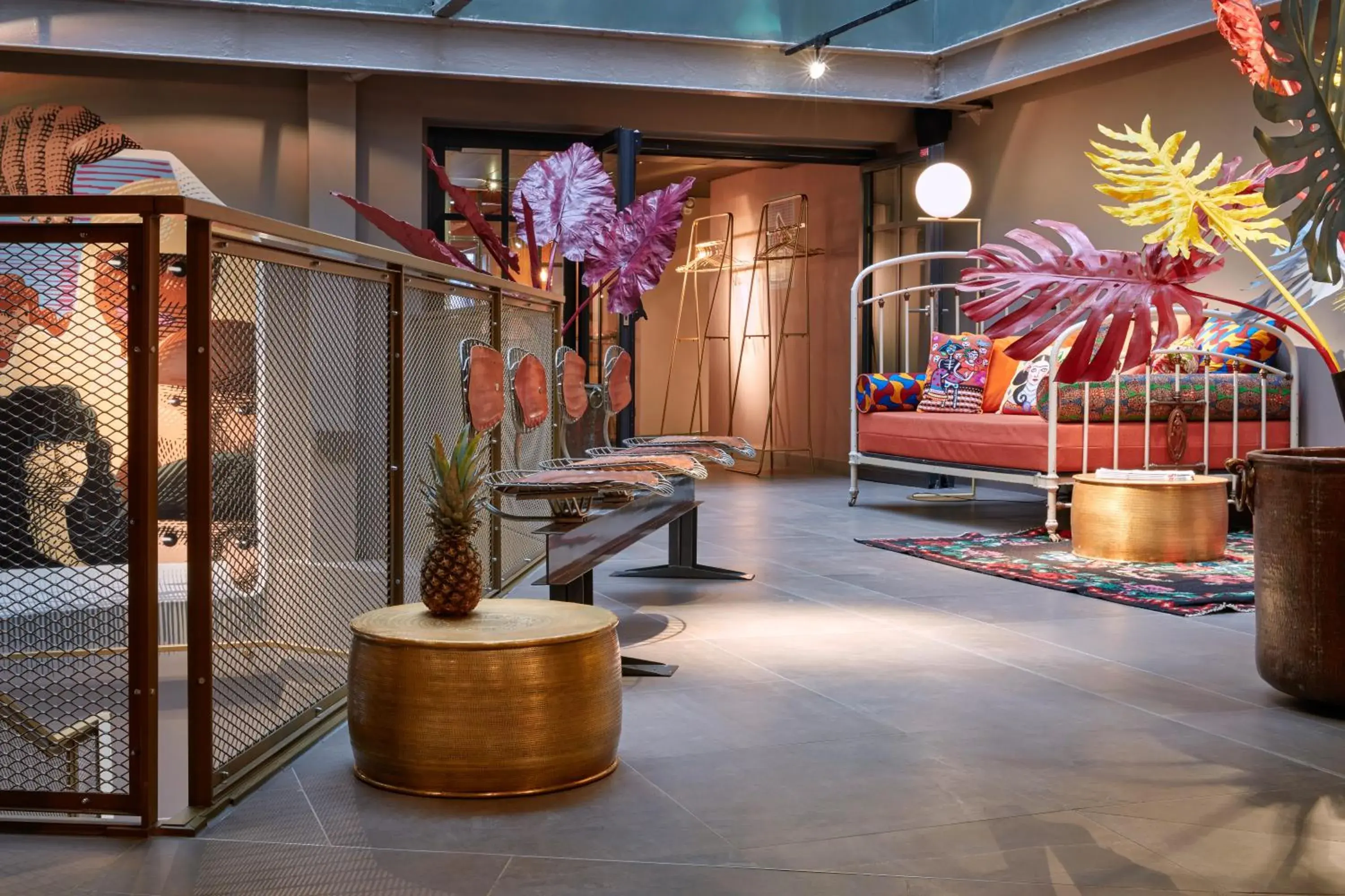 Lobby or reception in 25hours Hotel Terminus Nord Lobby or reception in 25hours Hotel Terminus Nord