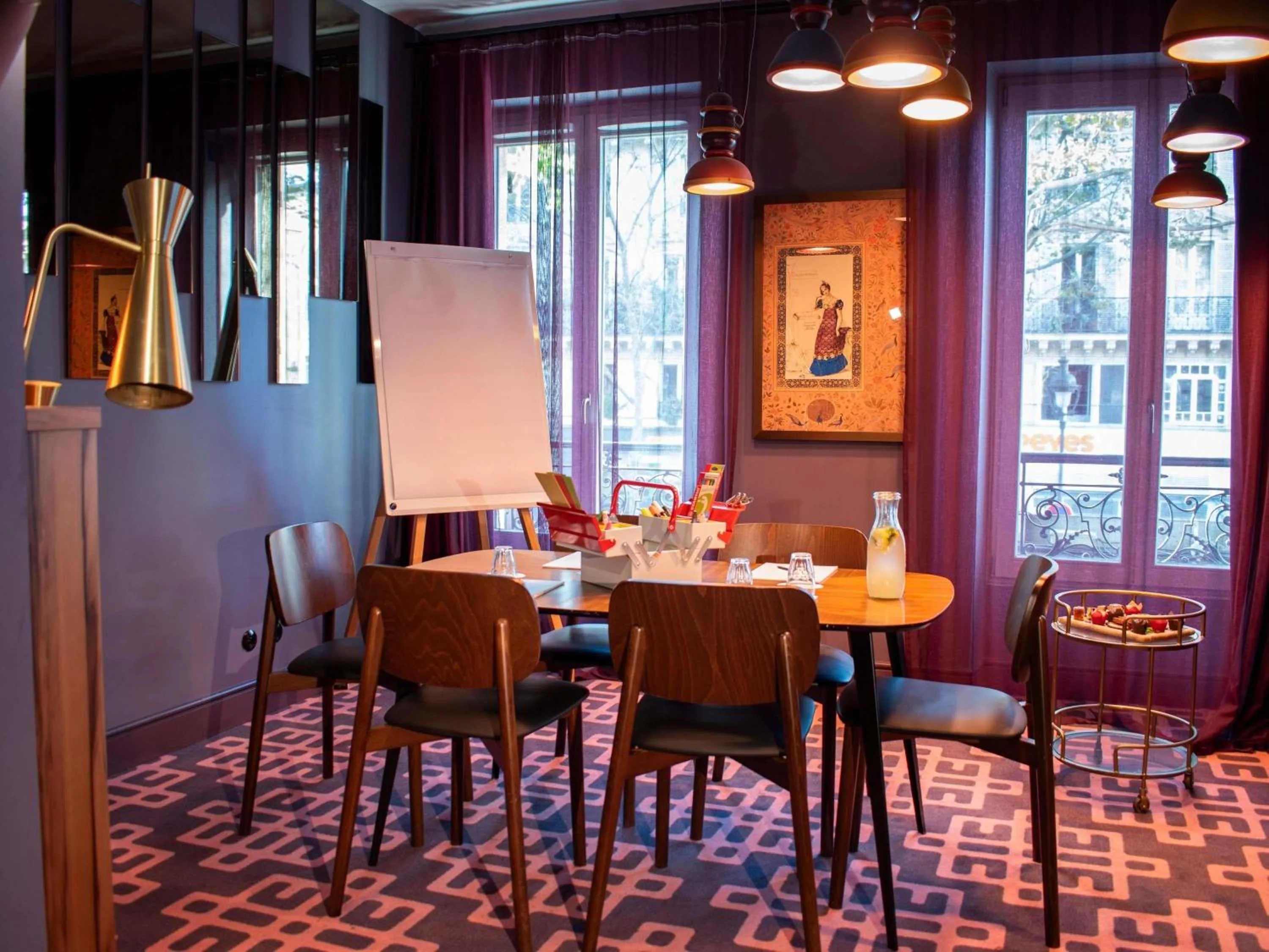 Meeting/conference room in 25hours Hotel Terminus Nord
