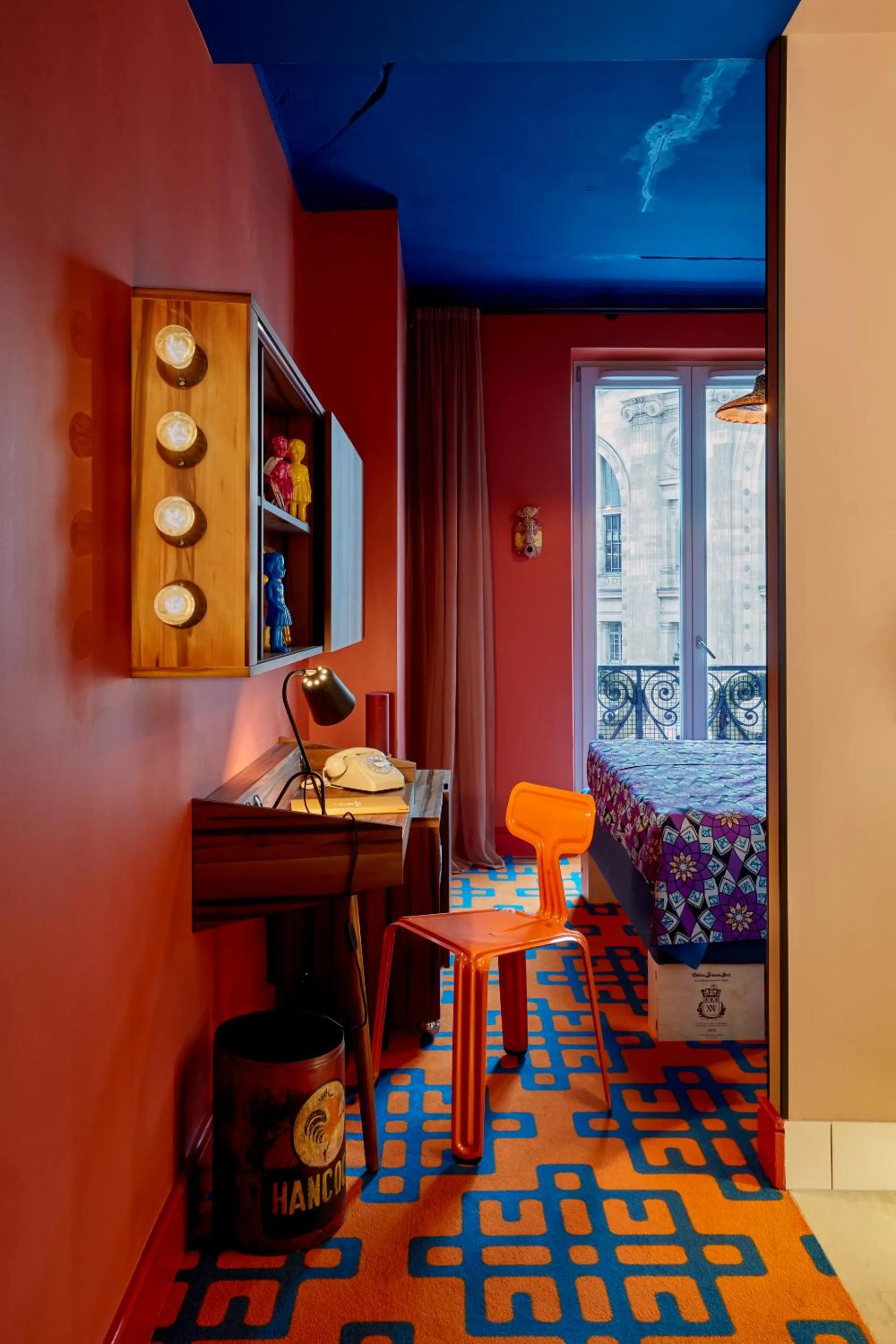 Bedroom in 25hours Hotel Terminus Nord