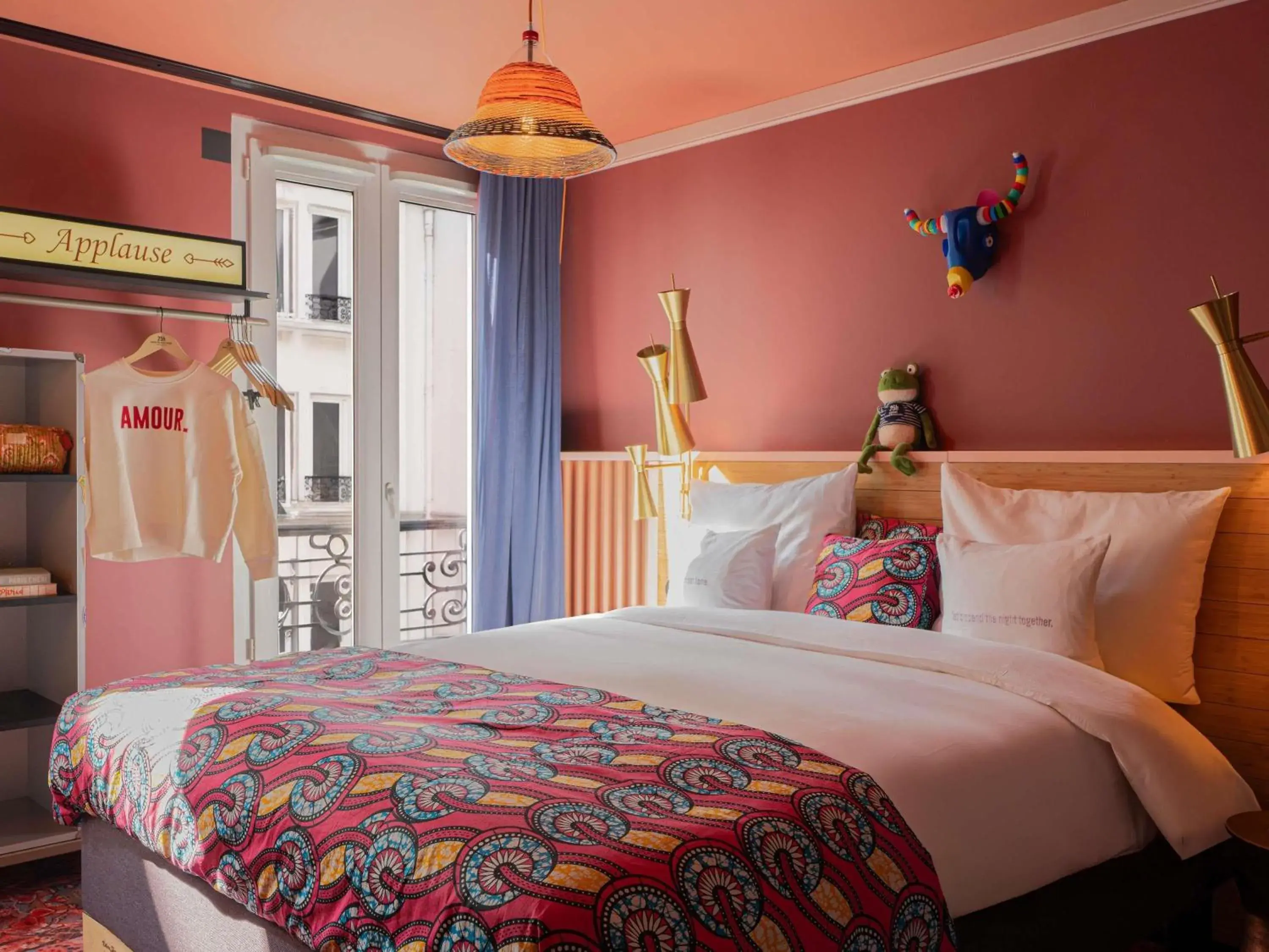 Bedroom, Bed in 25hours Hotel Terminus Nord Bedroom, Bed in 25hours Hotel Terminus Nord