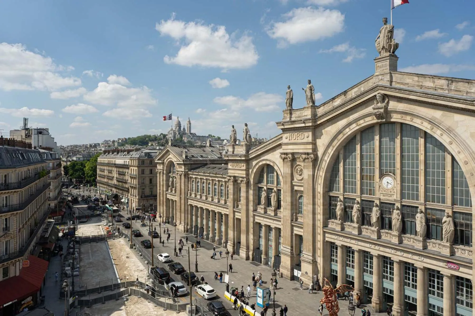 City view in 25hours Hotel Terminus Nord