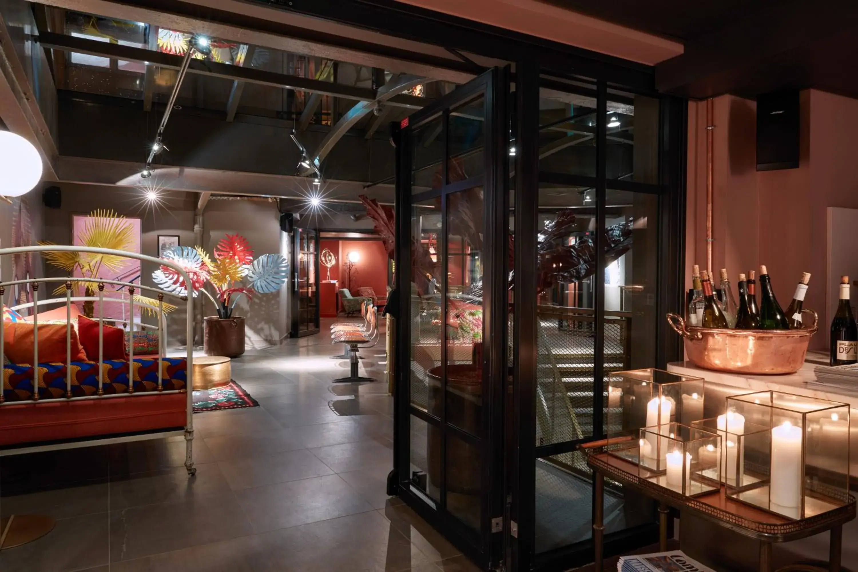 Lobby or reception in 25hours Hotel Terminus Nord Lobby or reception in 25hours Hotel Terminus Nord